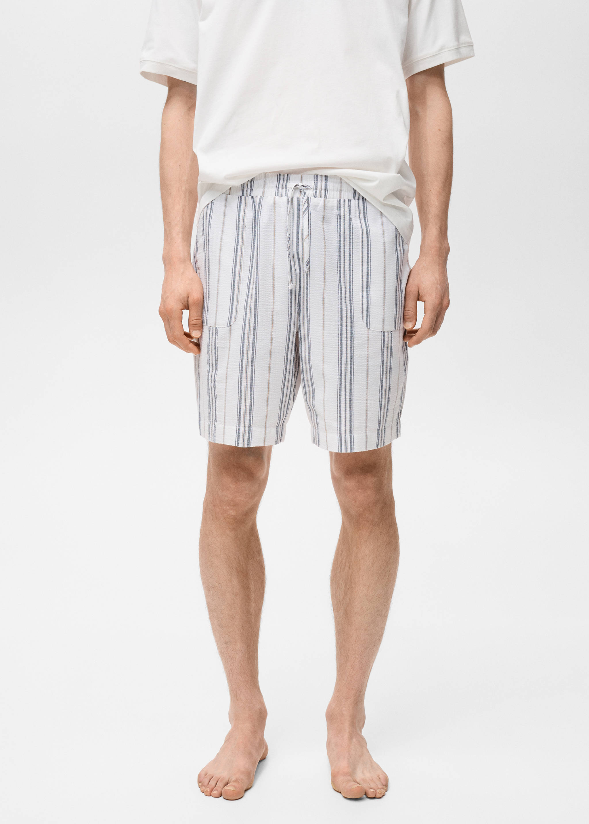 Set katoenen pyjama 100% katoen - Detail van het artikel 1