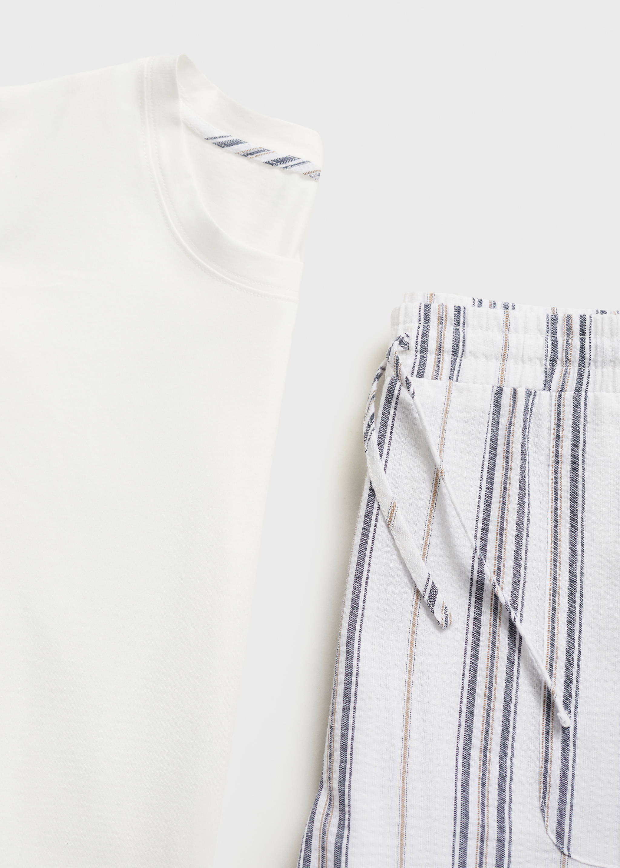 Set katoenen pyjama 100% katoen - Detail van het artikel 8