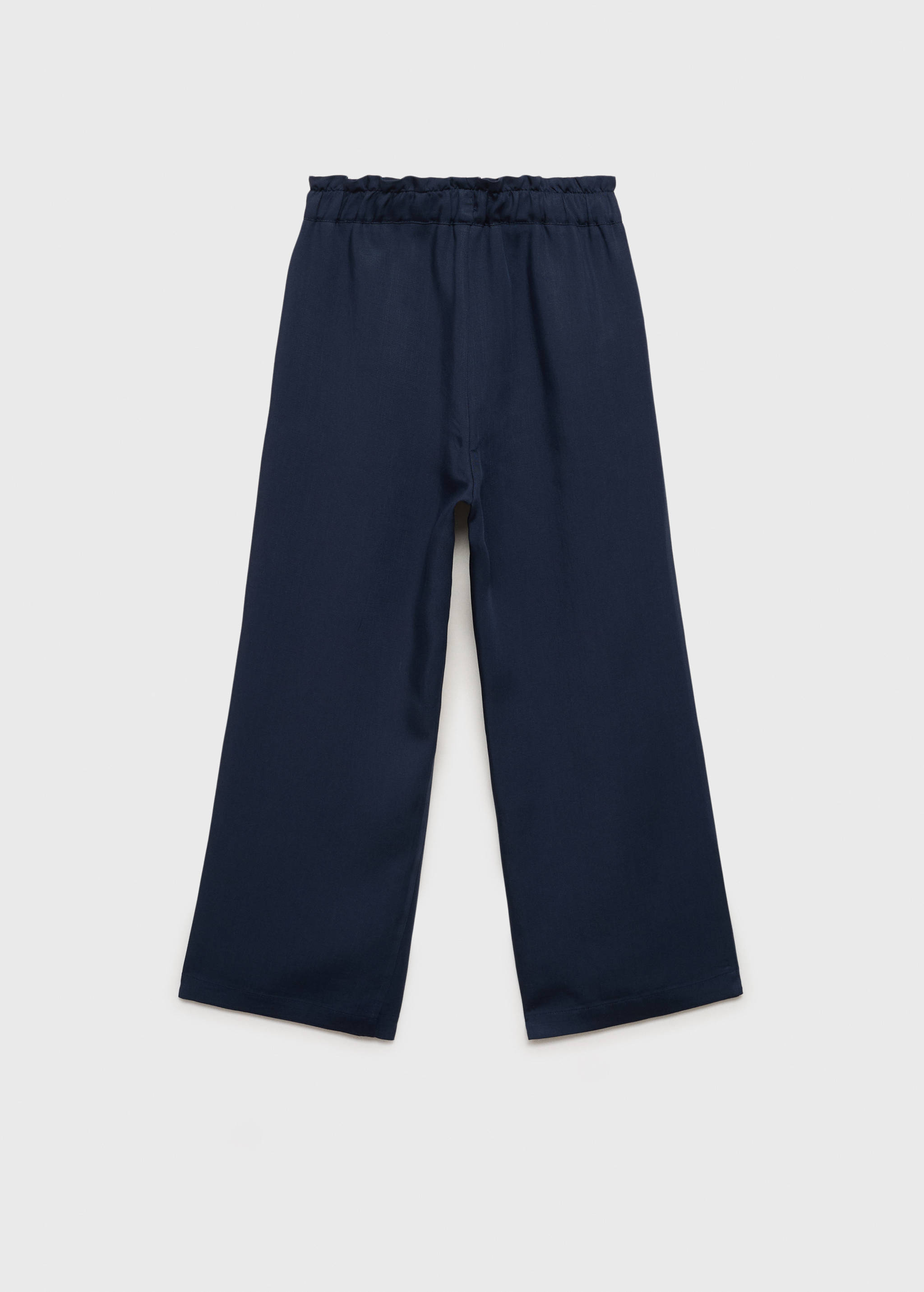 Bow belt trousers - Reverse of the article