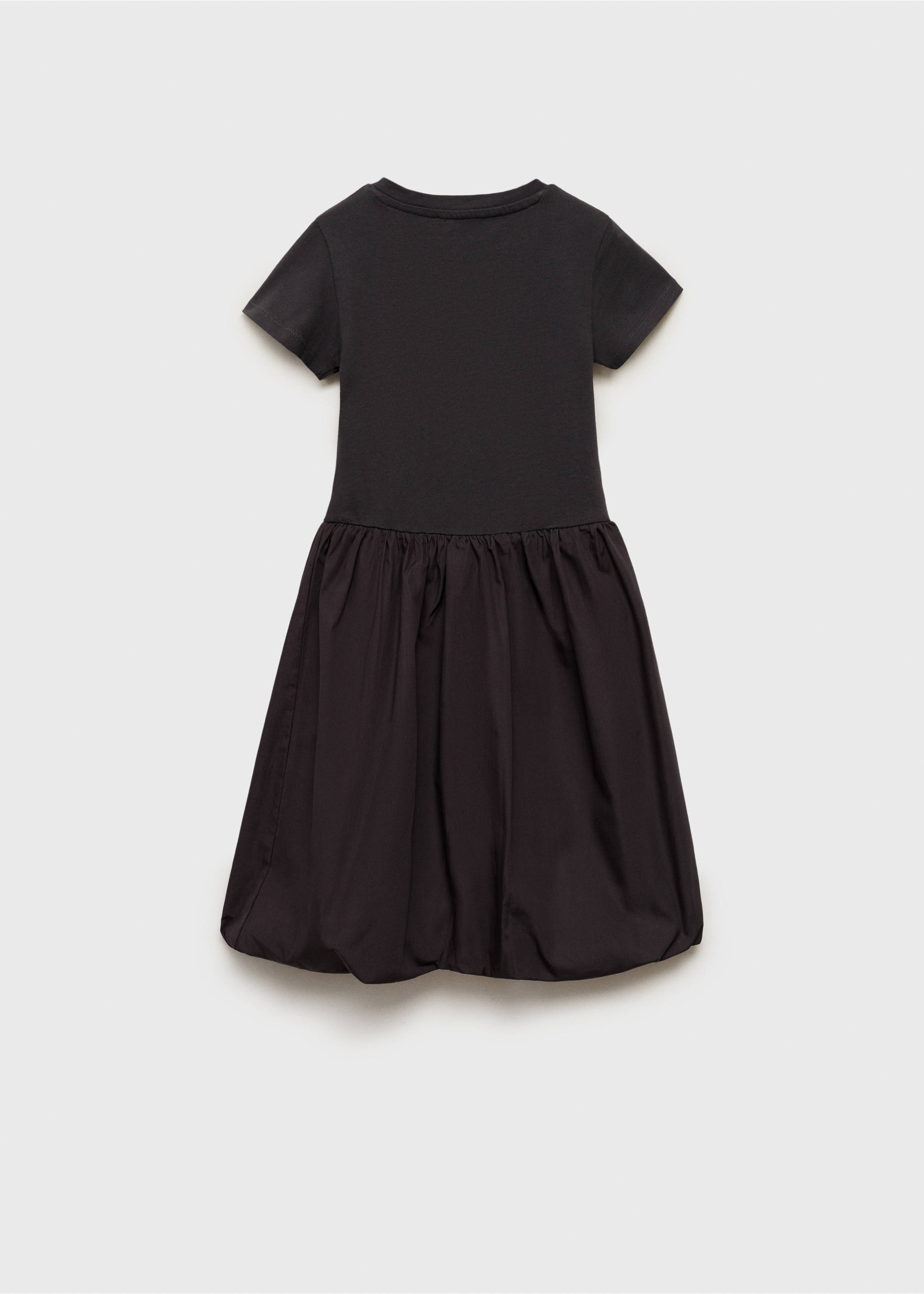 Robe jupe ballon - Verso de l’article, Gris anthracite. Ref: 87085945-00.