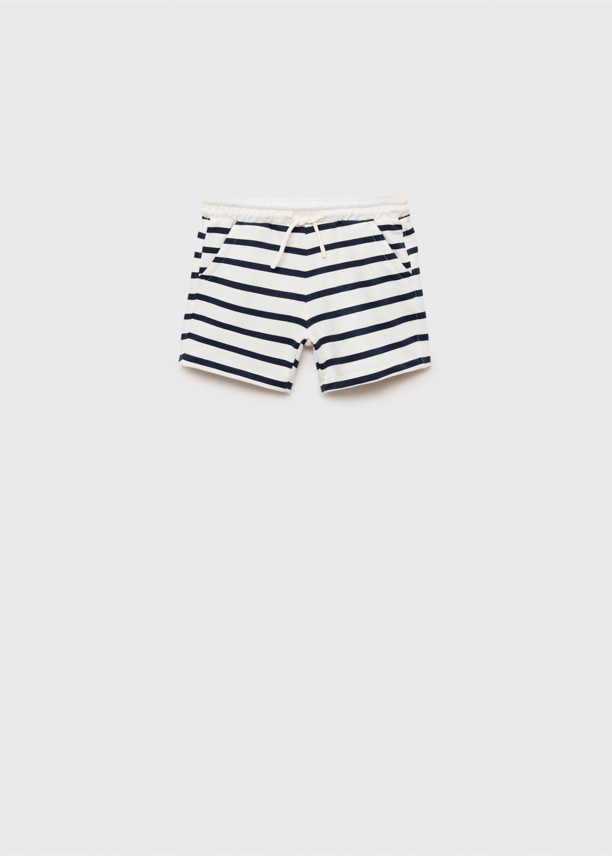Bermudas algodón rayas - Artículo sin modelo, Azul marino oscuro. Ref: 87085960-00.