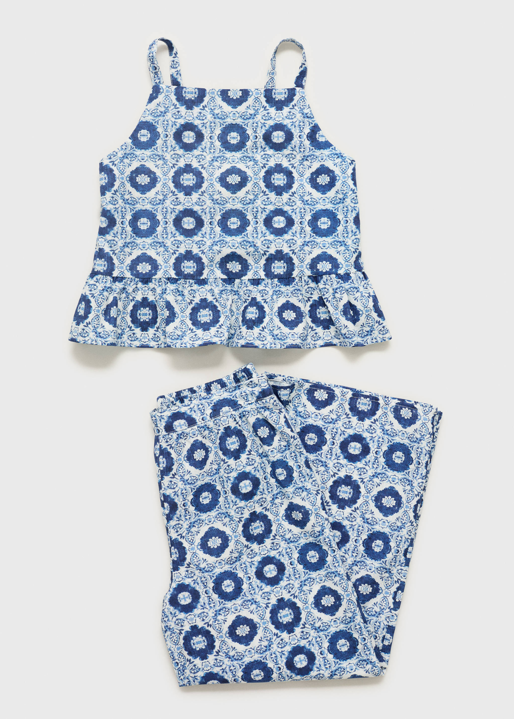 Ruffled printed blouse - Details of the article 8