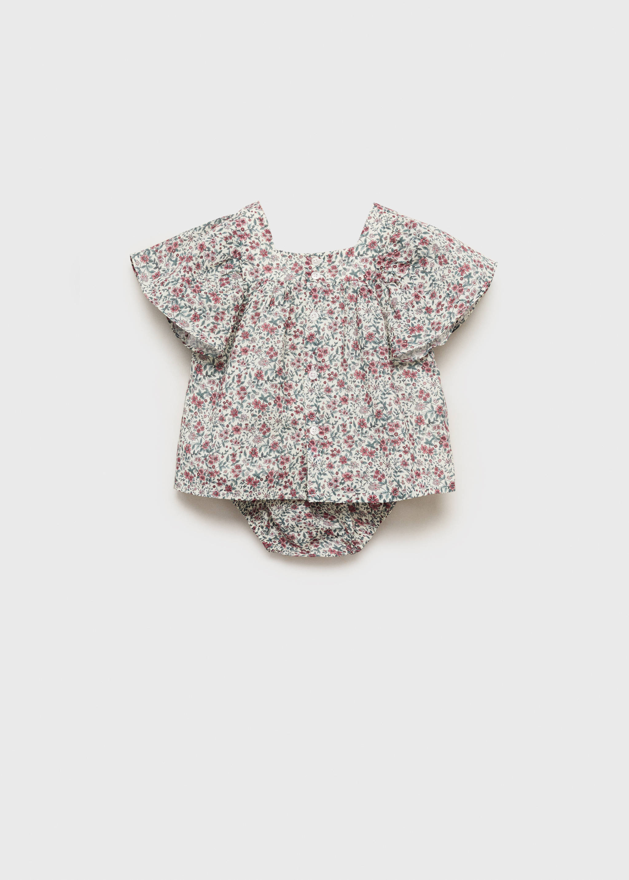 Robe et culotte imprimées - Verso de l’article