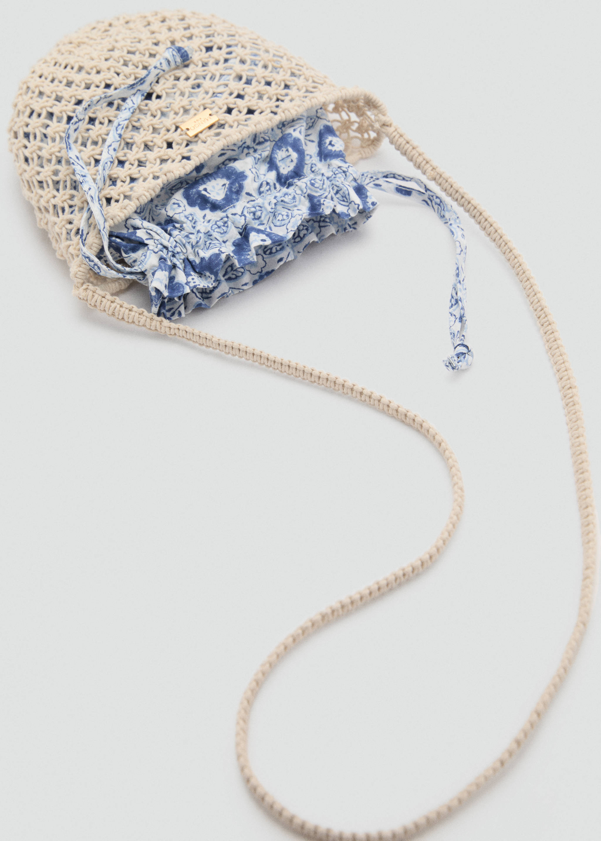 Makramé-Beuteltasche - Detail des Artikels 2