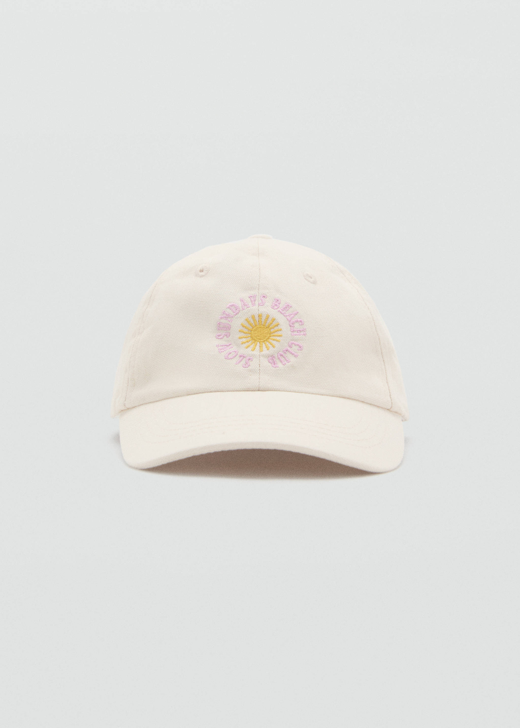 Schirmmütze aus Baumwolle - Mittlere Ansicht