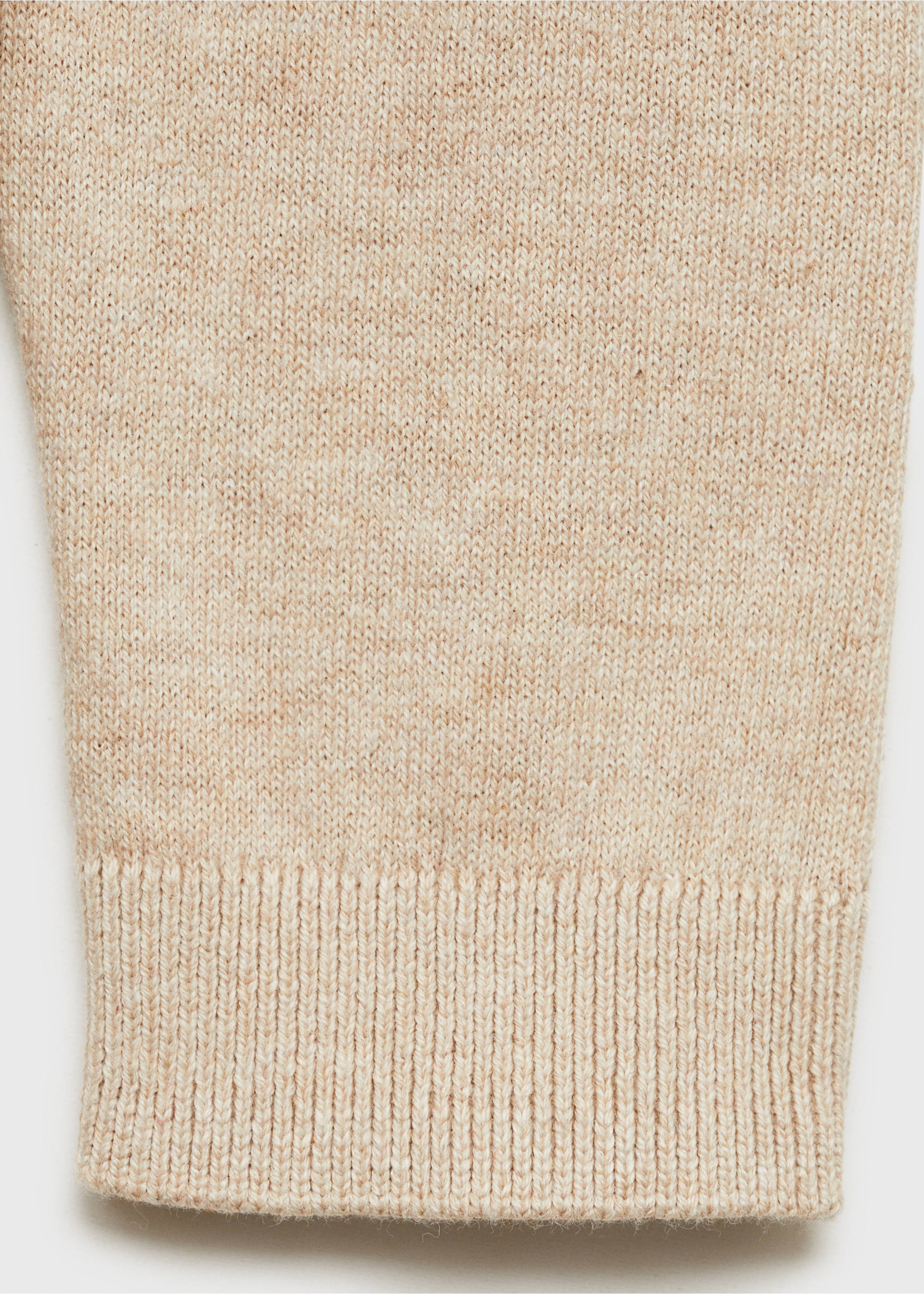 Pull-over jaspé coton - Détail de l'article 0, Sable. Ref: 87085979-00.