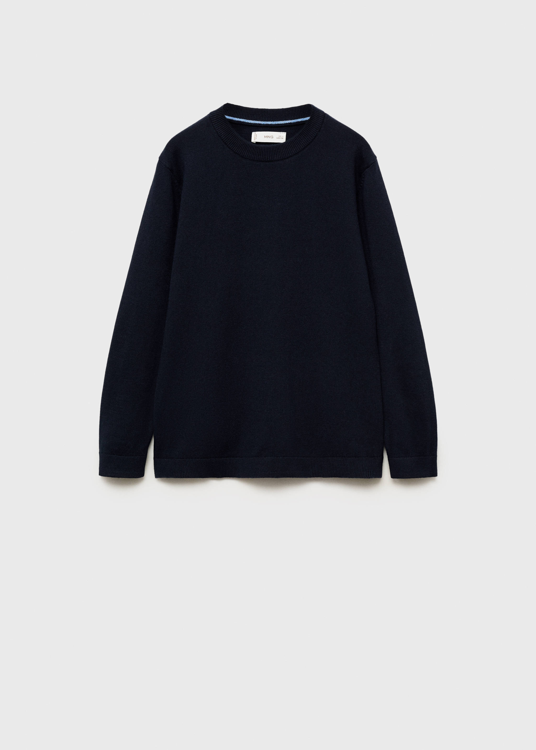 Melierter Baumwollpullover - Artikel ohne Model