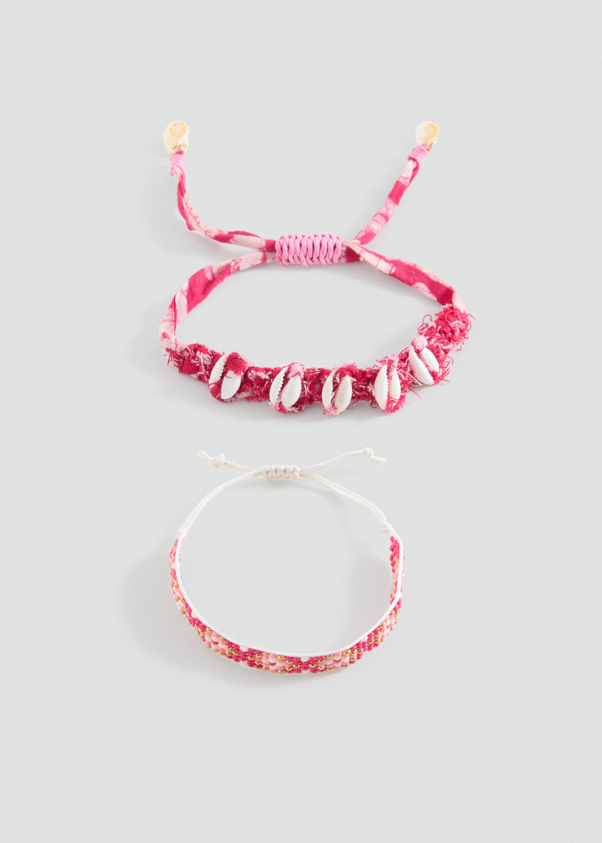 Armband mit facettierten Kristallen - Mittlere Ansicht