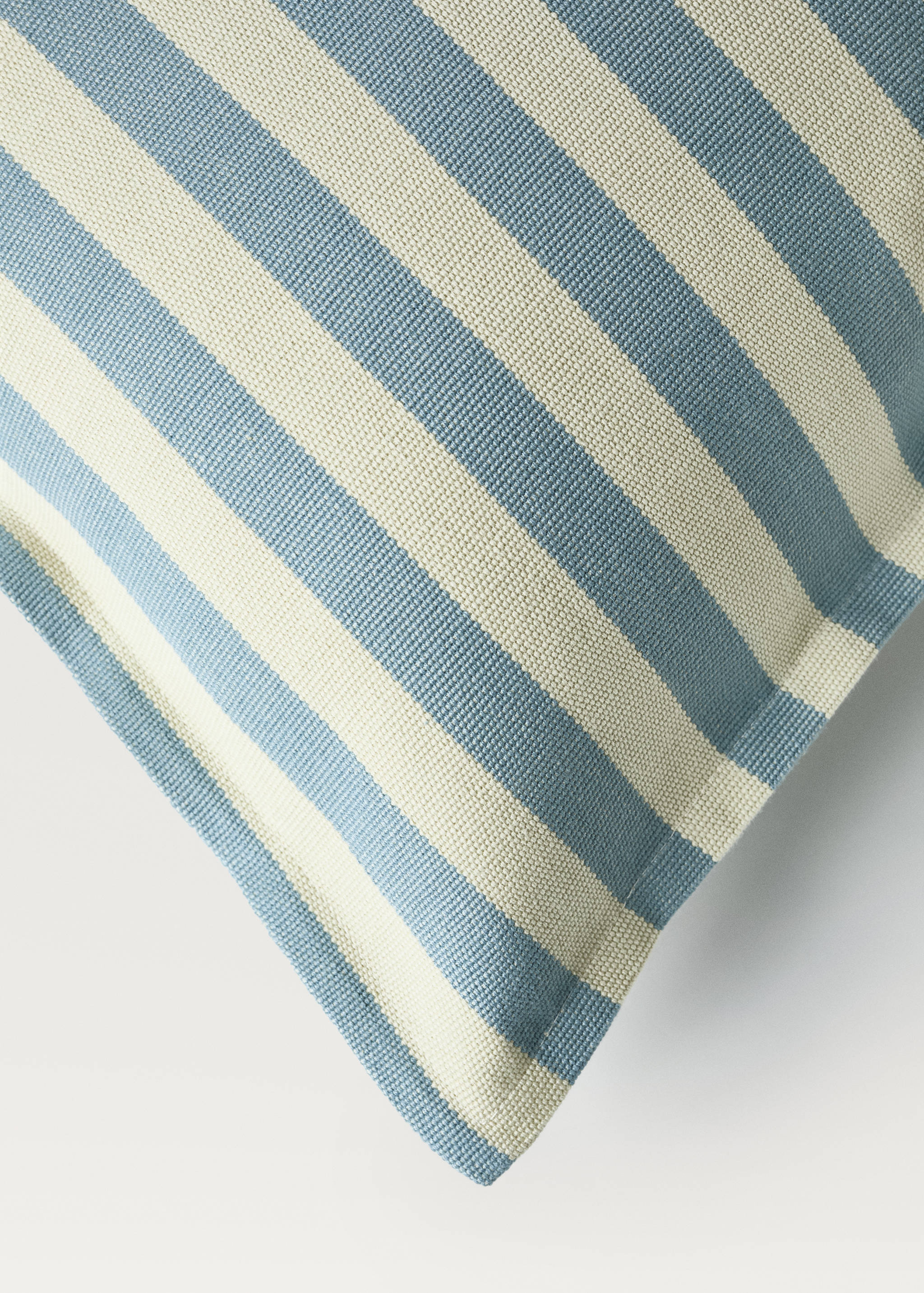 Children's woven stripe cushion cover 40x40 cm - Details of the article 2