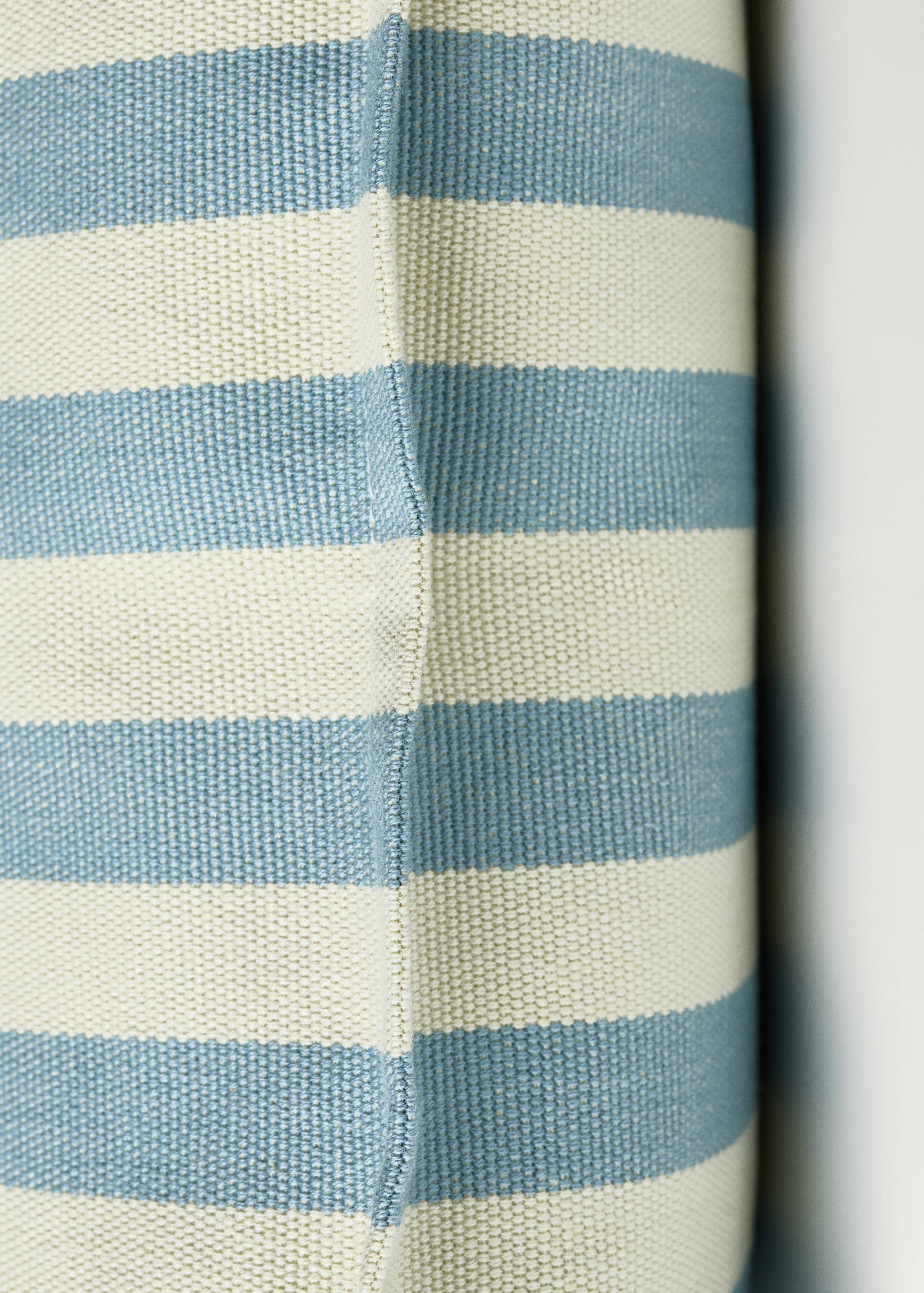 Children's woven stripe cushion cover 40x40 cm - Details of the article 3