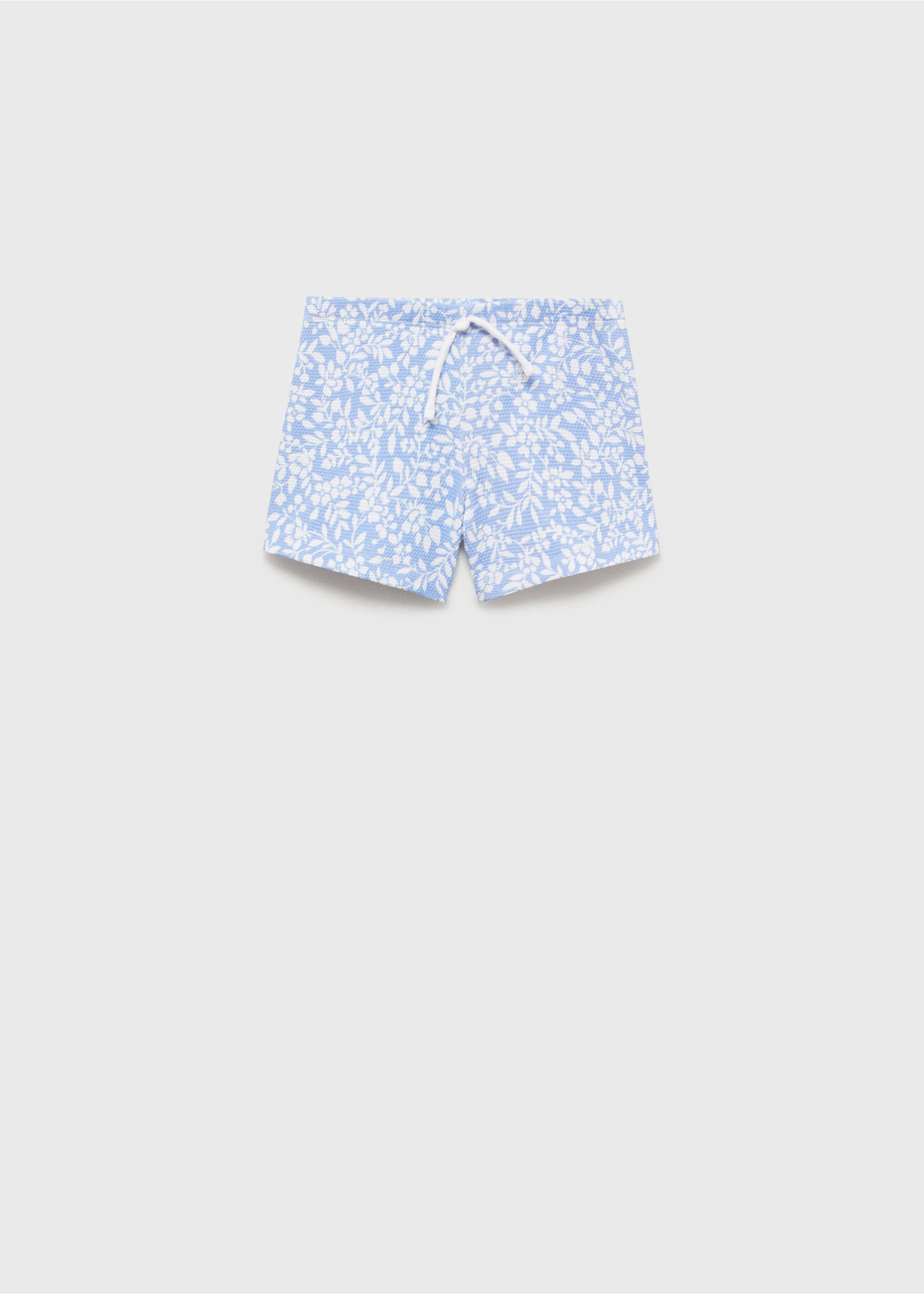 Maillot de bain à fleurs - Article sans modèle, Bleu ciel. Ref: 87085986-00.