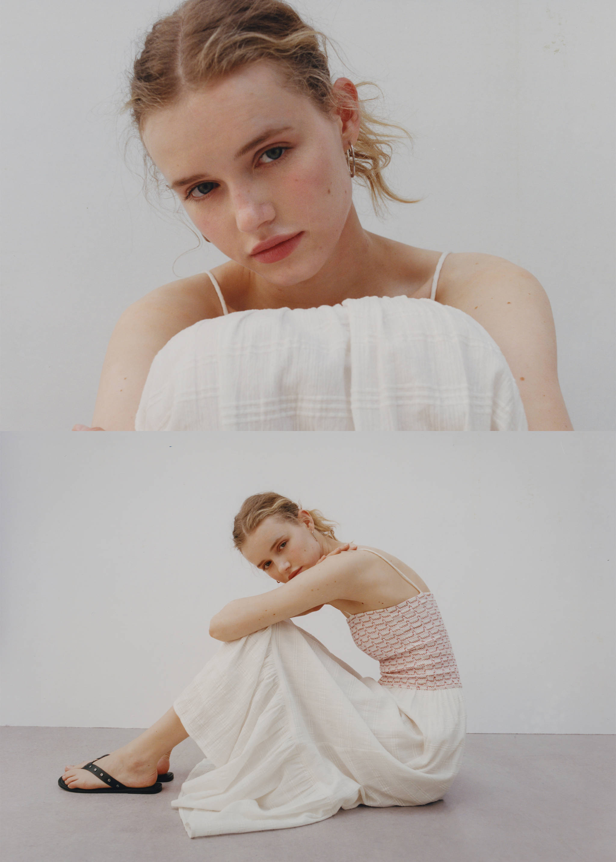 Lange jurk met geborduurd detail - Detail van het artikel 5