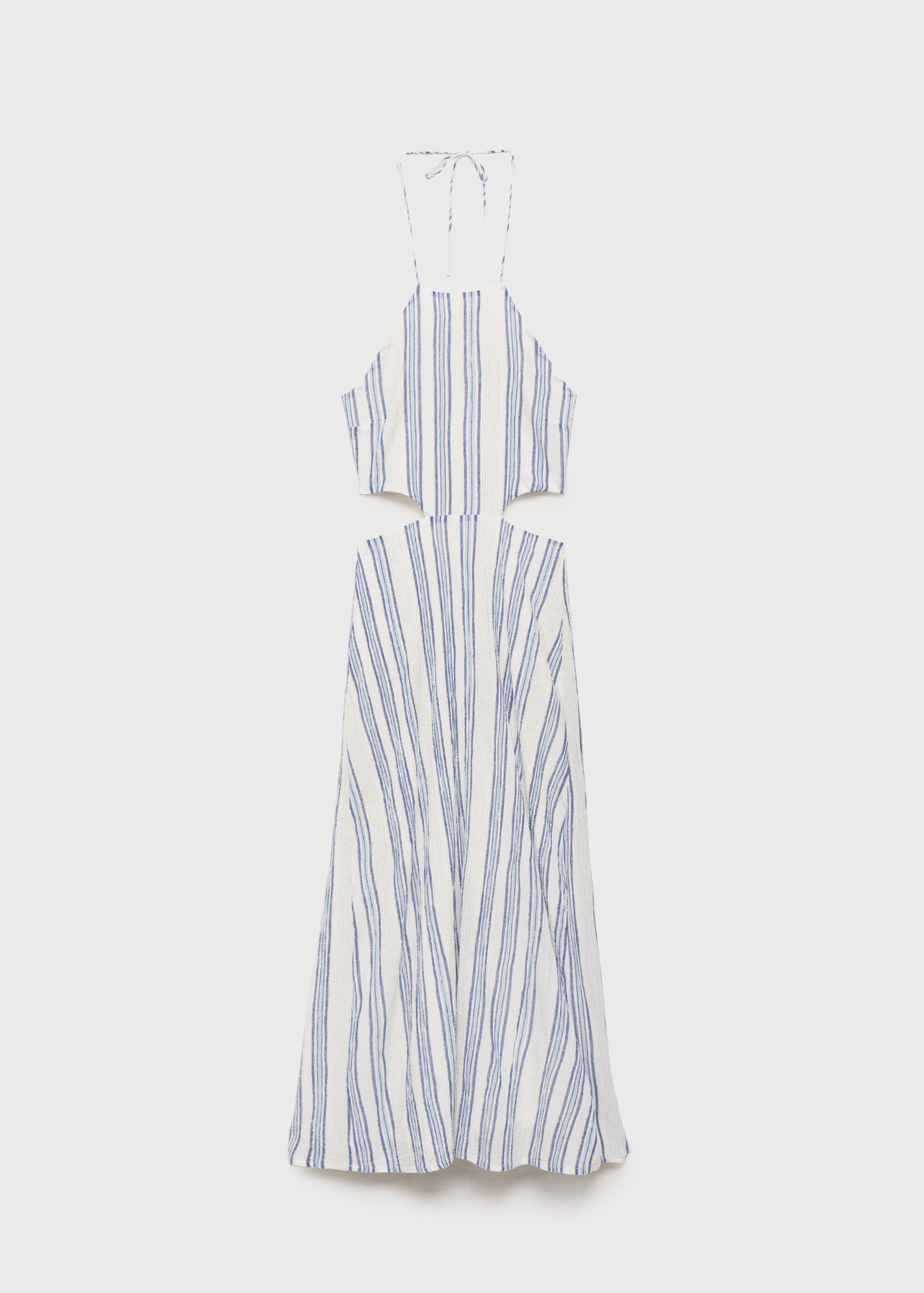 Vestido halter aberturas laterales - Artículo sin modelo