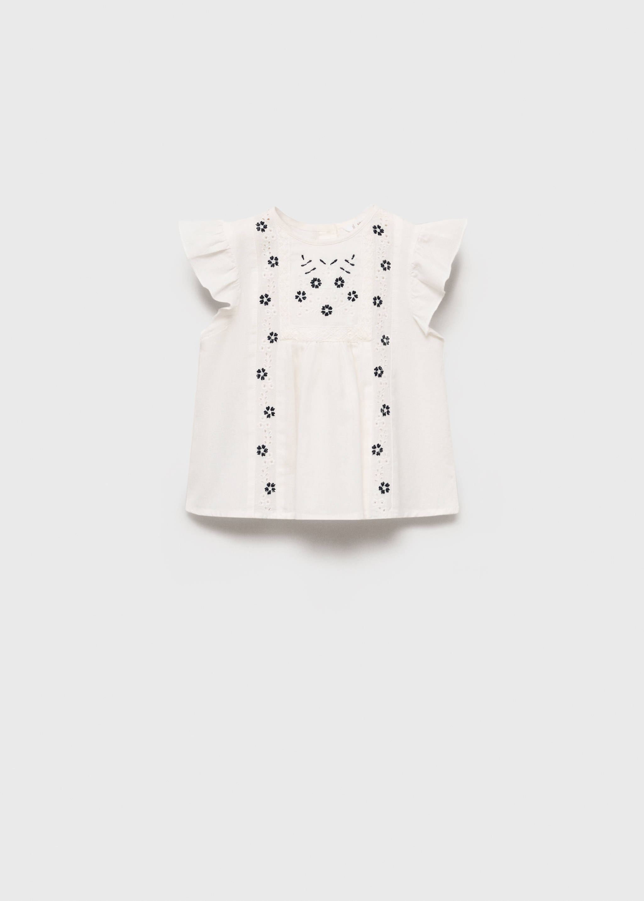 Embroidered details blouse - Article without model