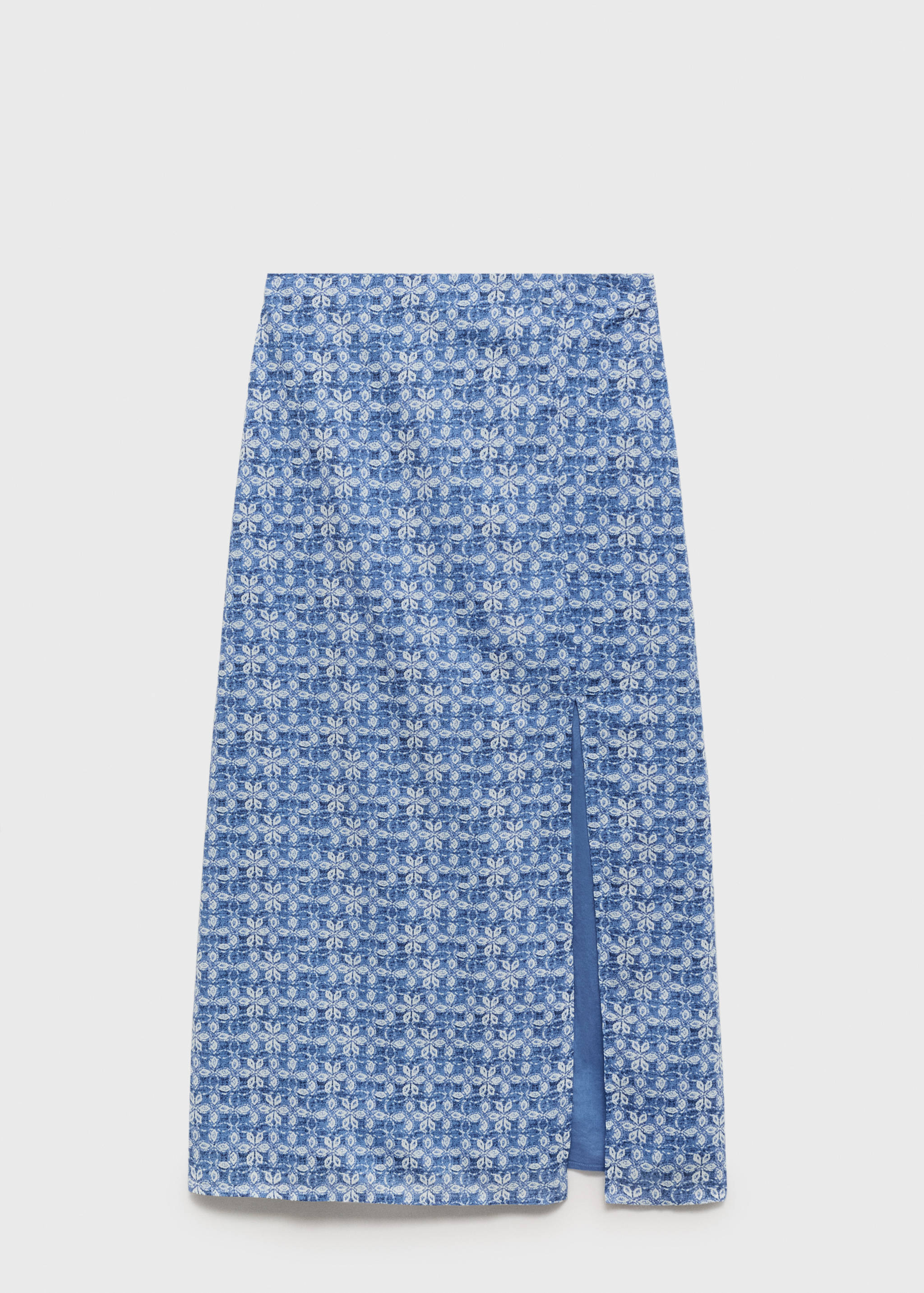 Printed long skirt - Article without model