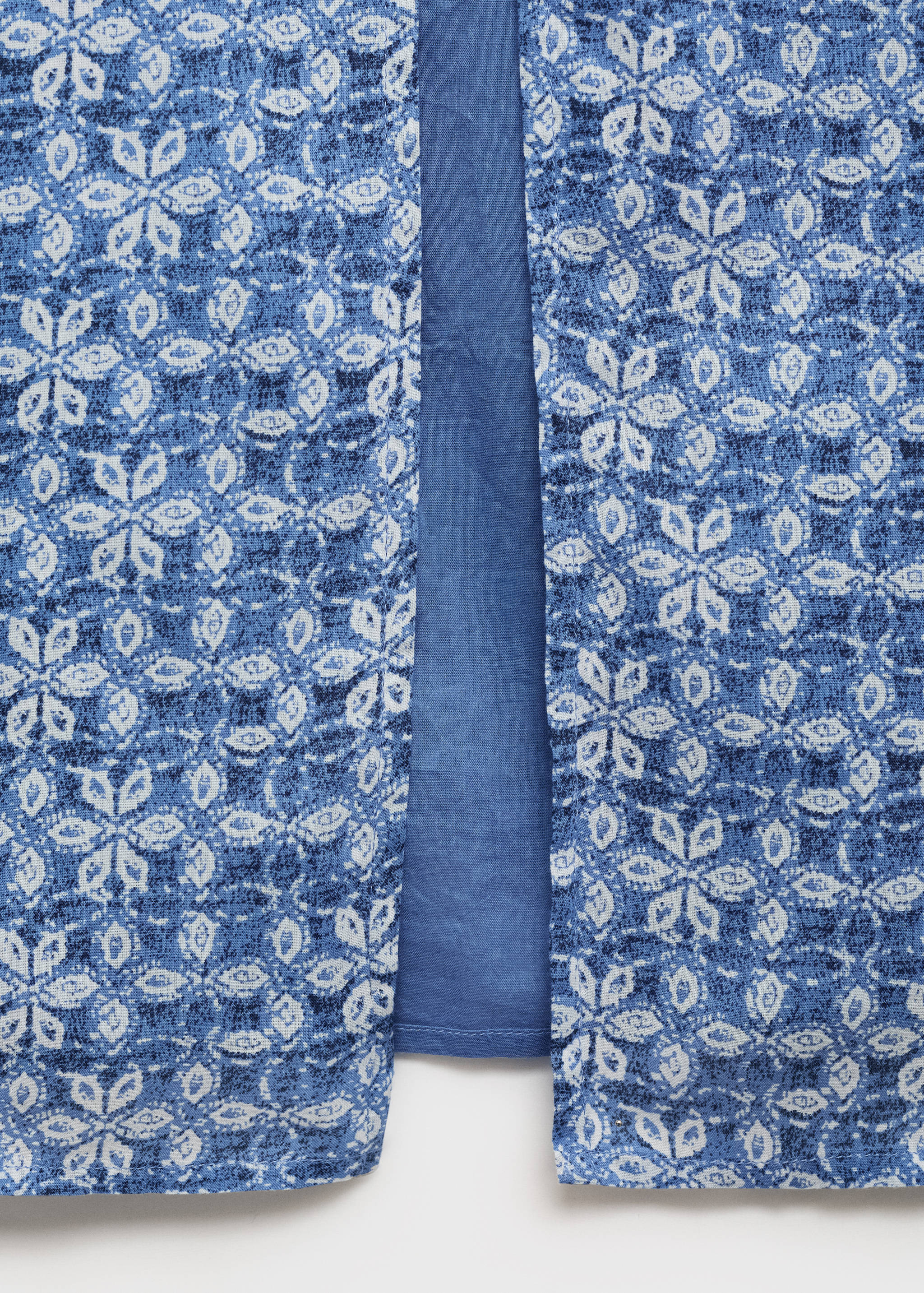 Printed long skirt - Details of the article 8