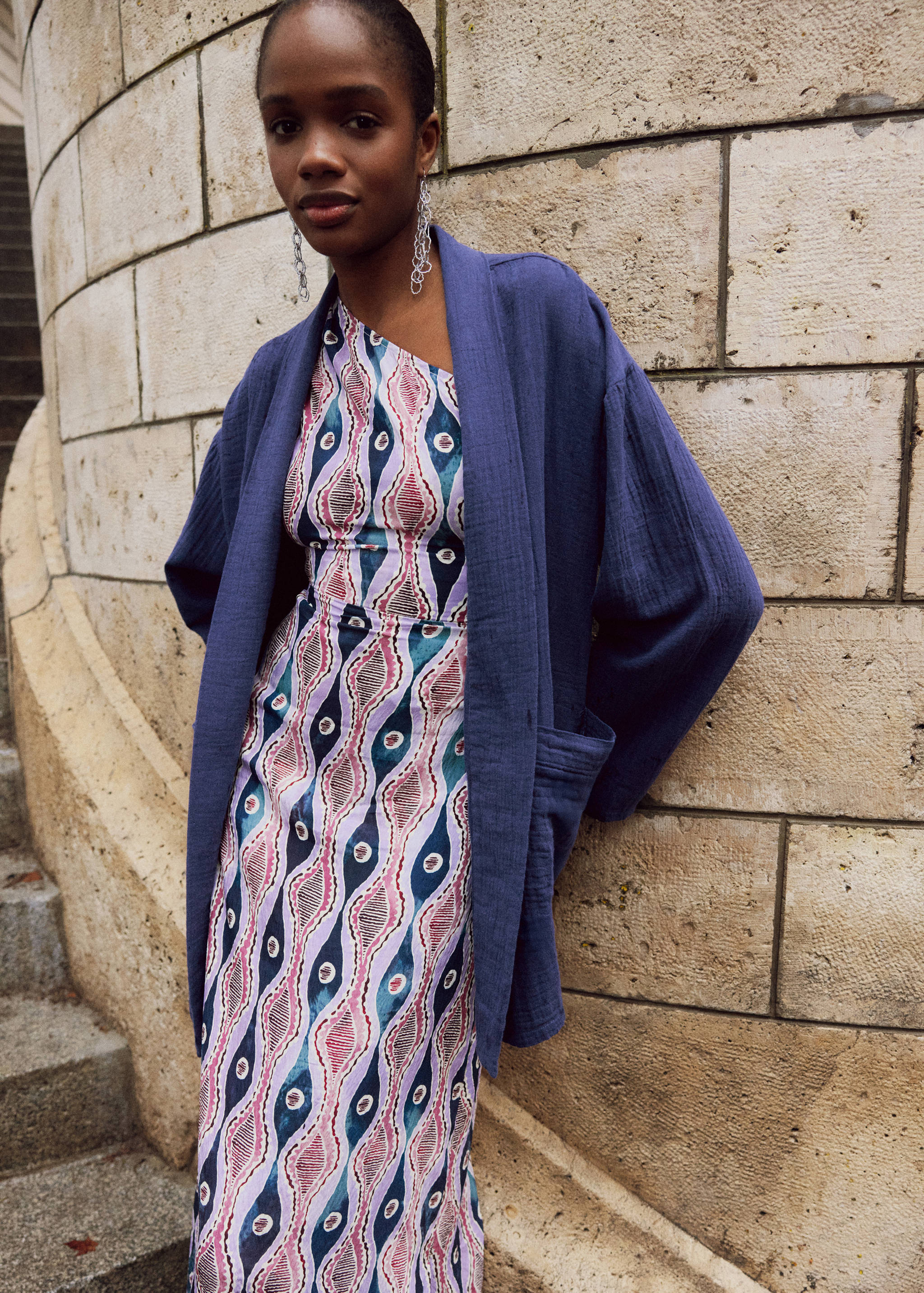 Jaqueta kimono bambula - Detall de l'article 5