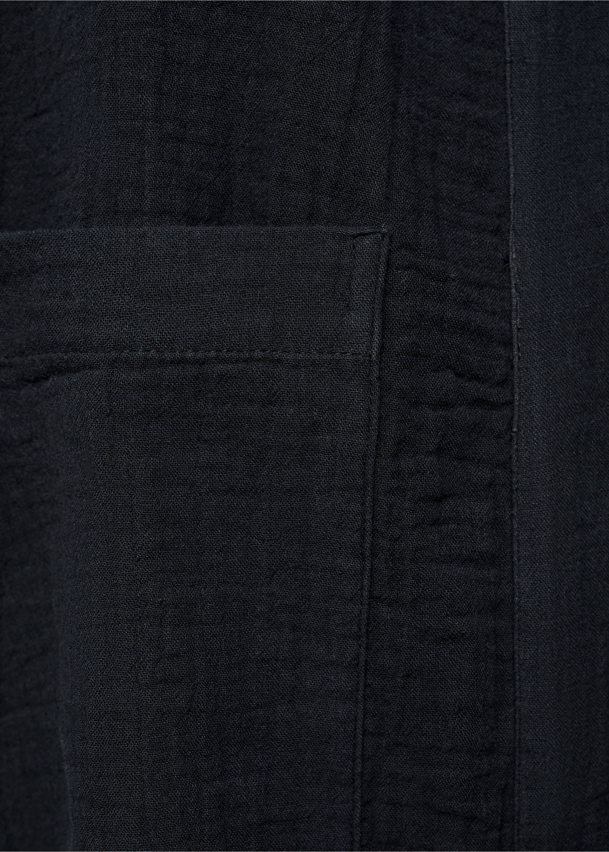 Chaqueta kimono bambúla - Detalle del artículo 8, Negro. Ref: 87086356-00.