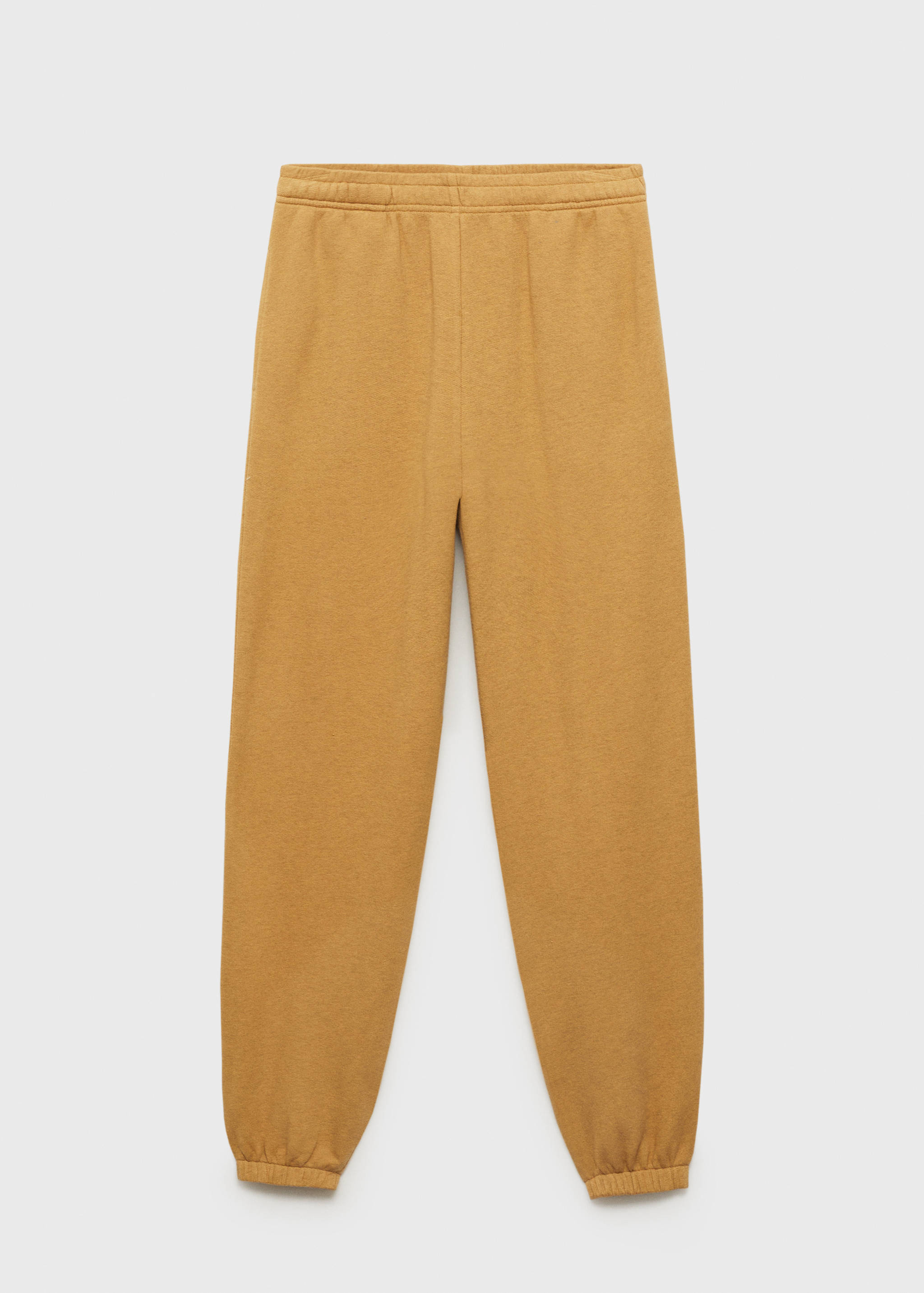 Heather fleece cotton trousers - Article without model