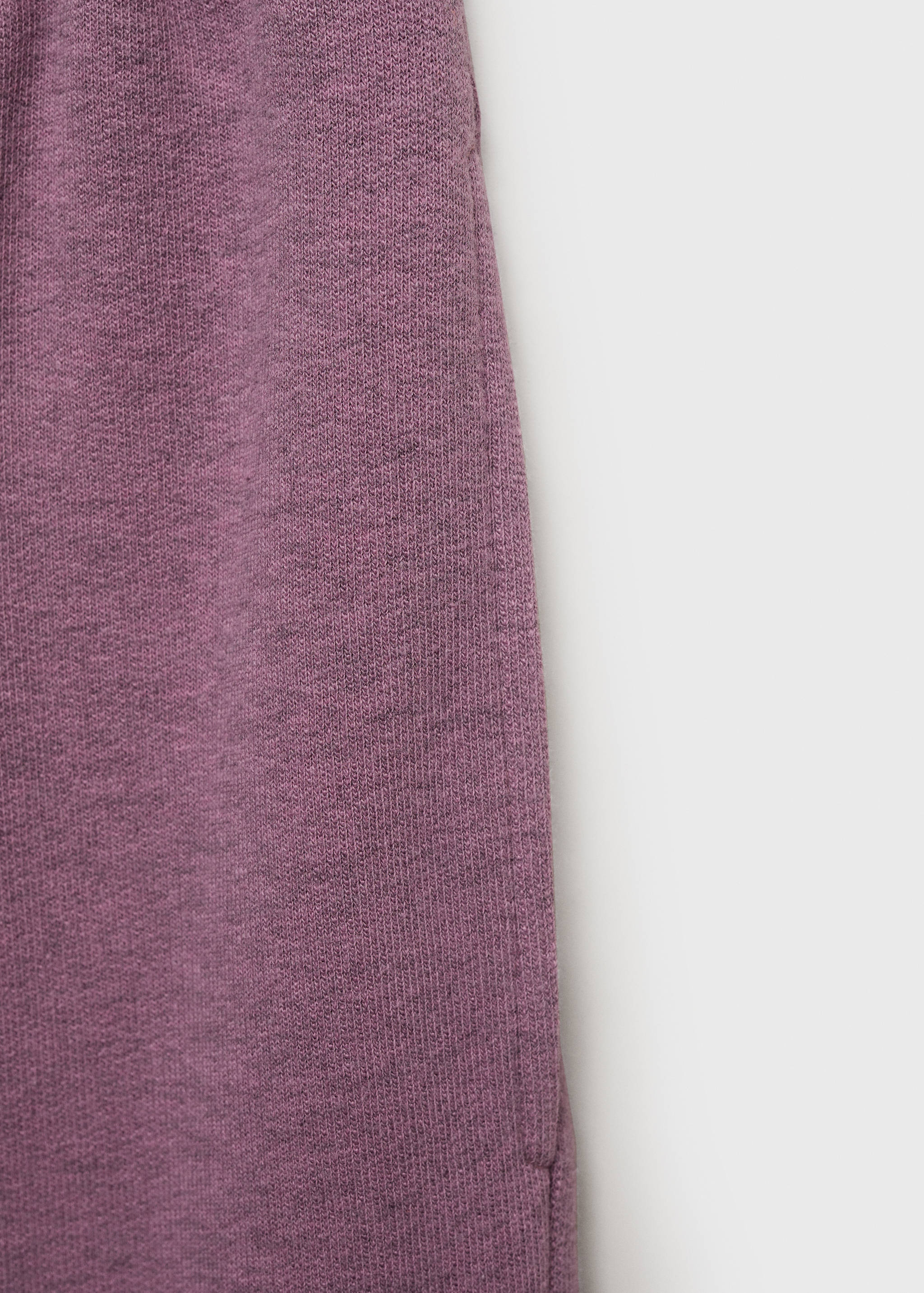 Heather fleece cotton trousers - Details of the article 0