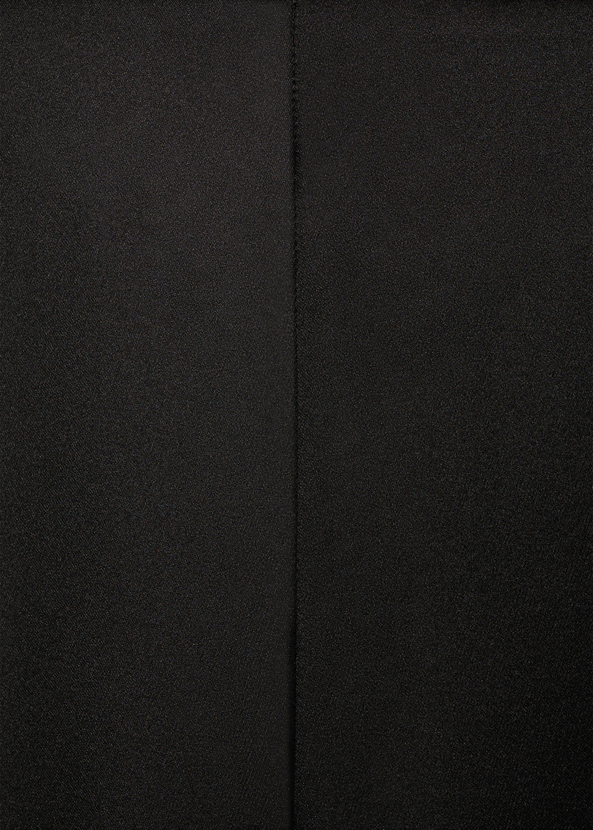 Satin straight-fit trousers - Details of the article 8