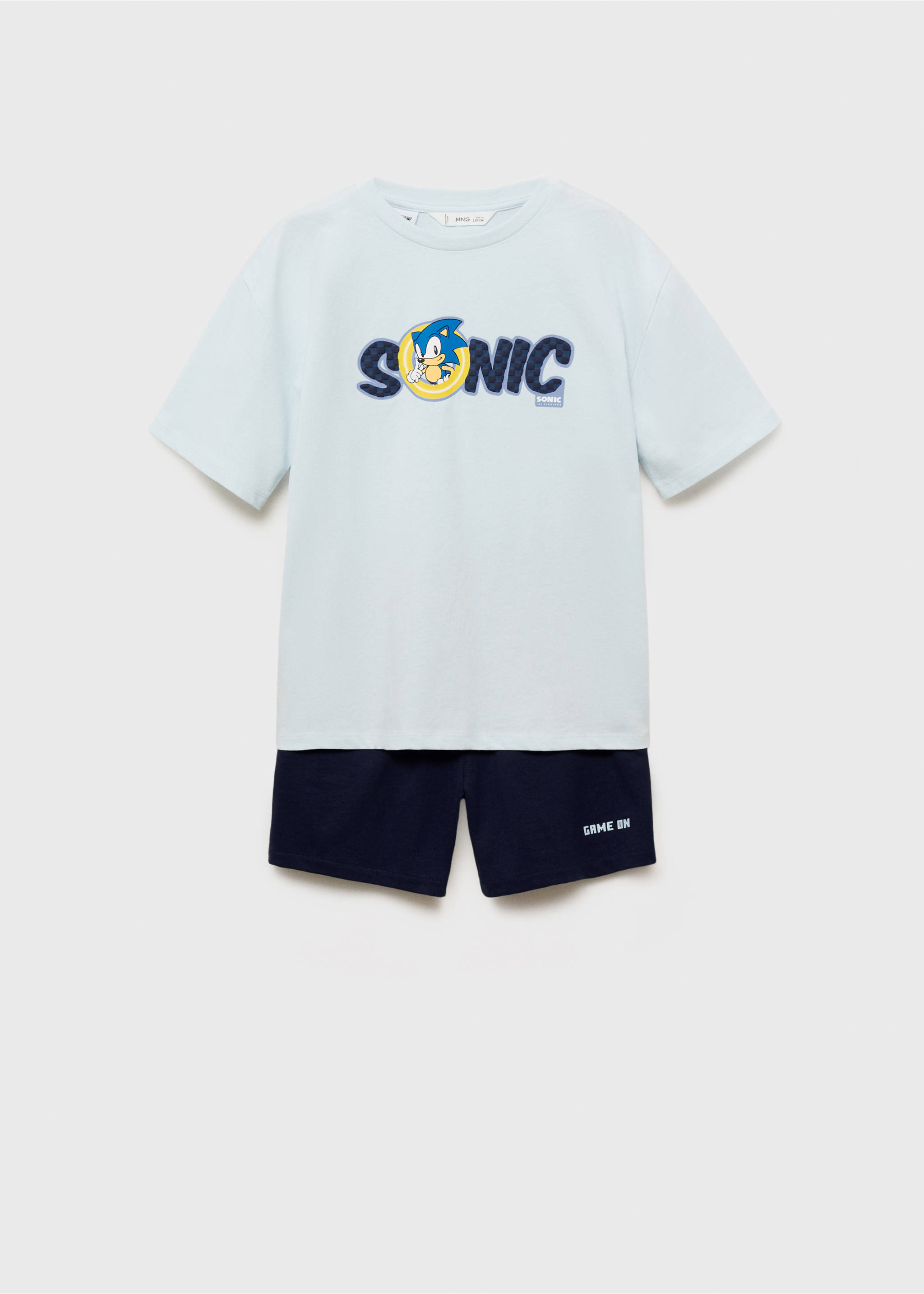 Sonic long pyjamas - Article without model, Aqua Green. Ref: 87086718-00.