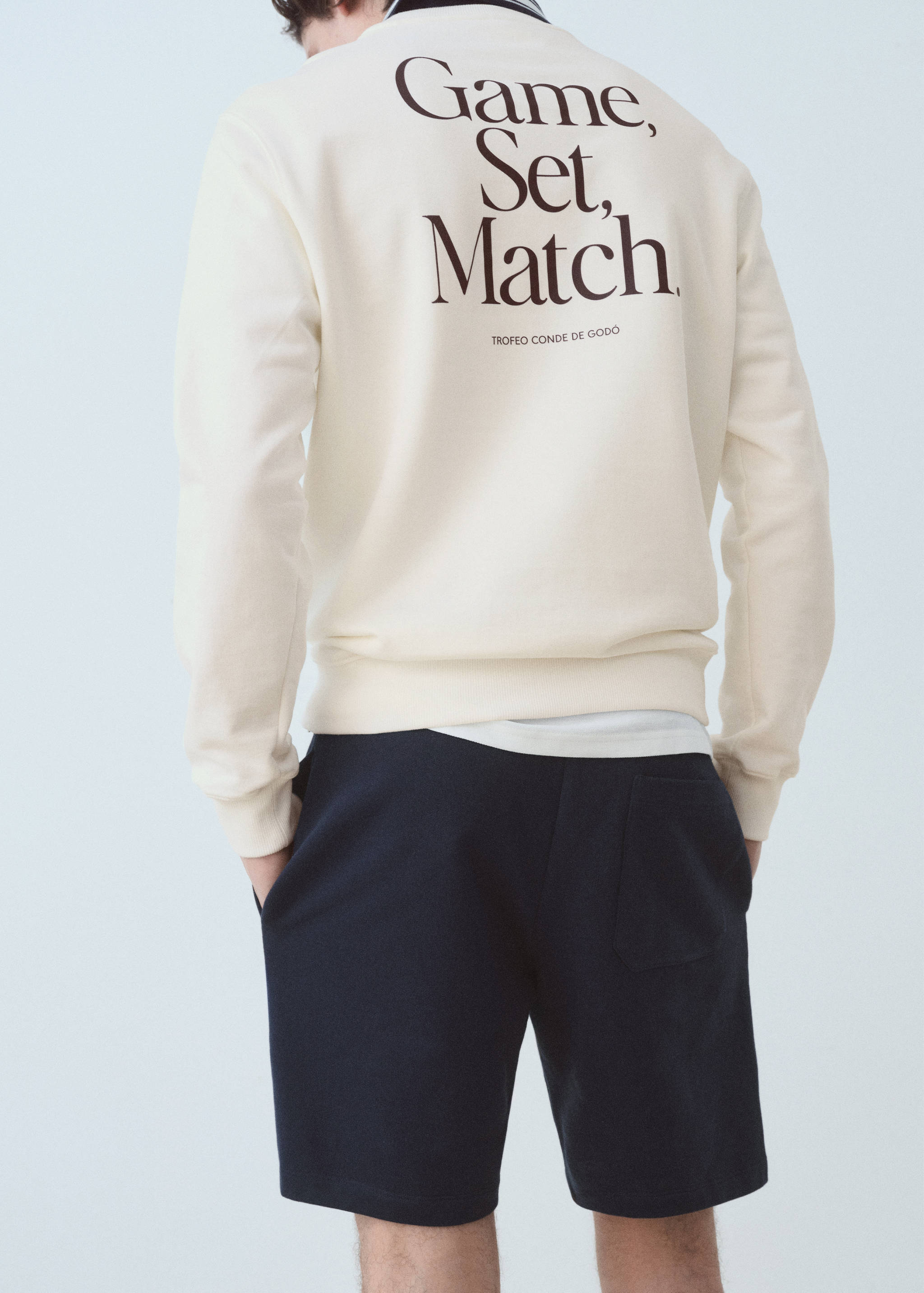 Embroidered cotton bermuda shorts - Details of the article 6