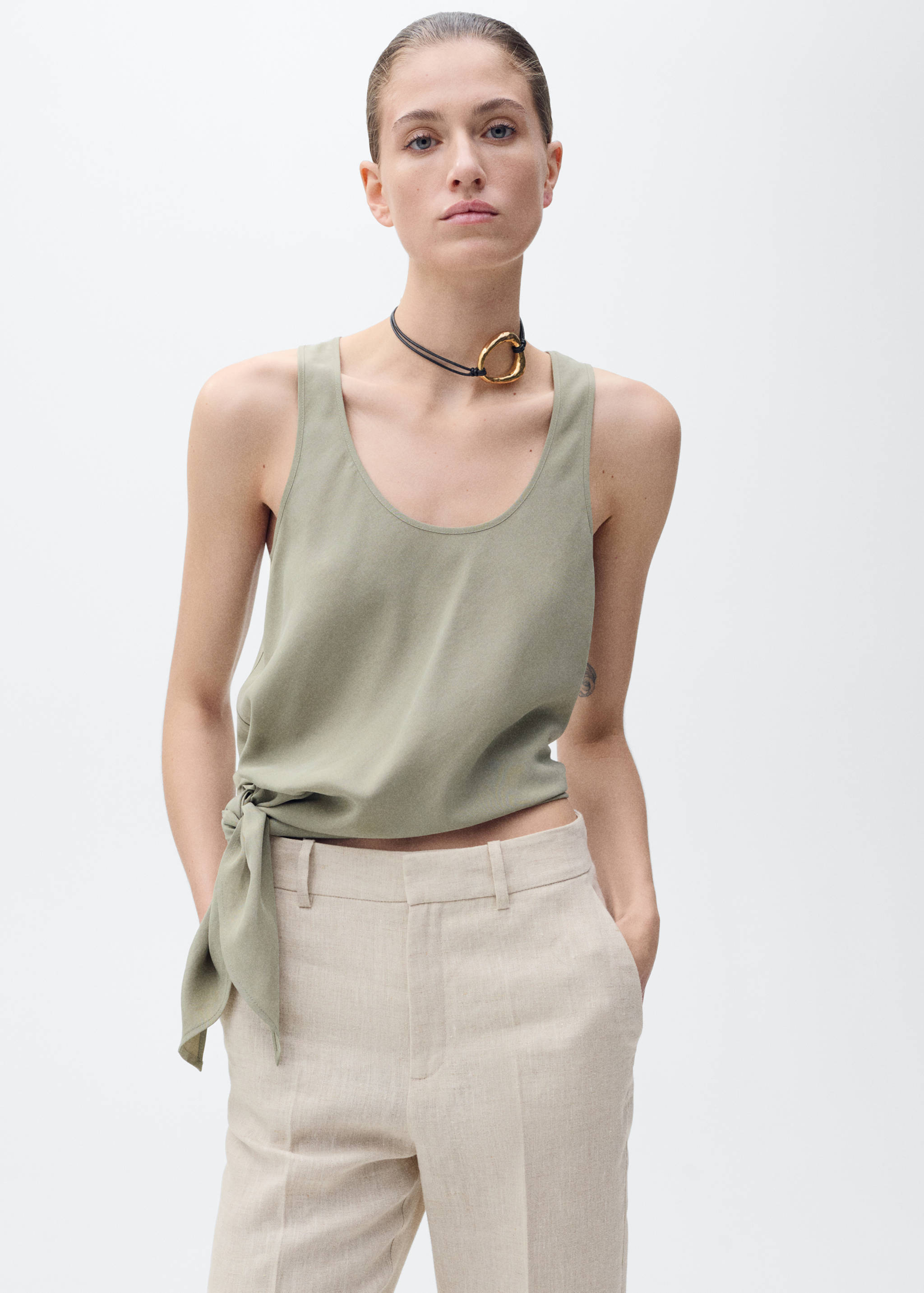 Pantalon de costume lin - Détail de l'article 1