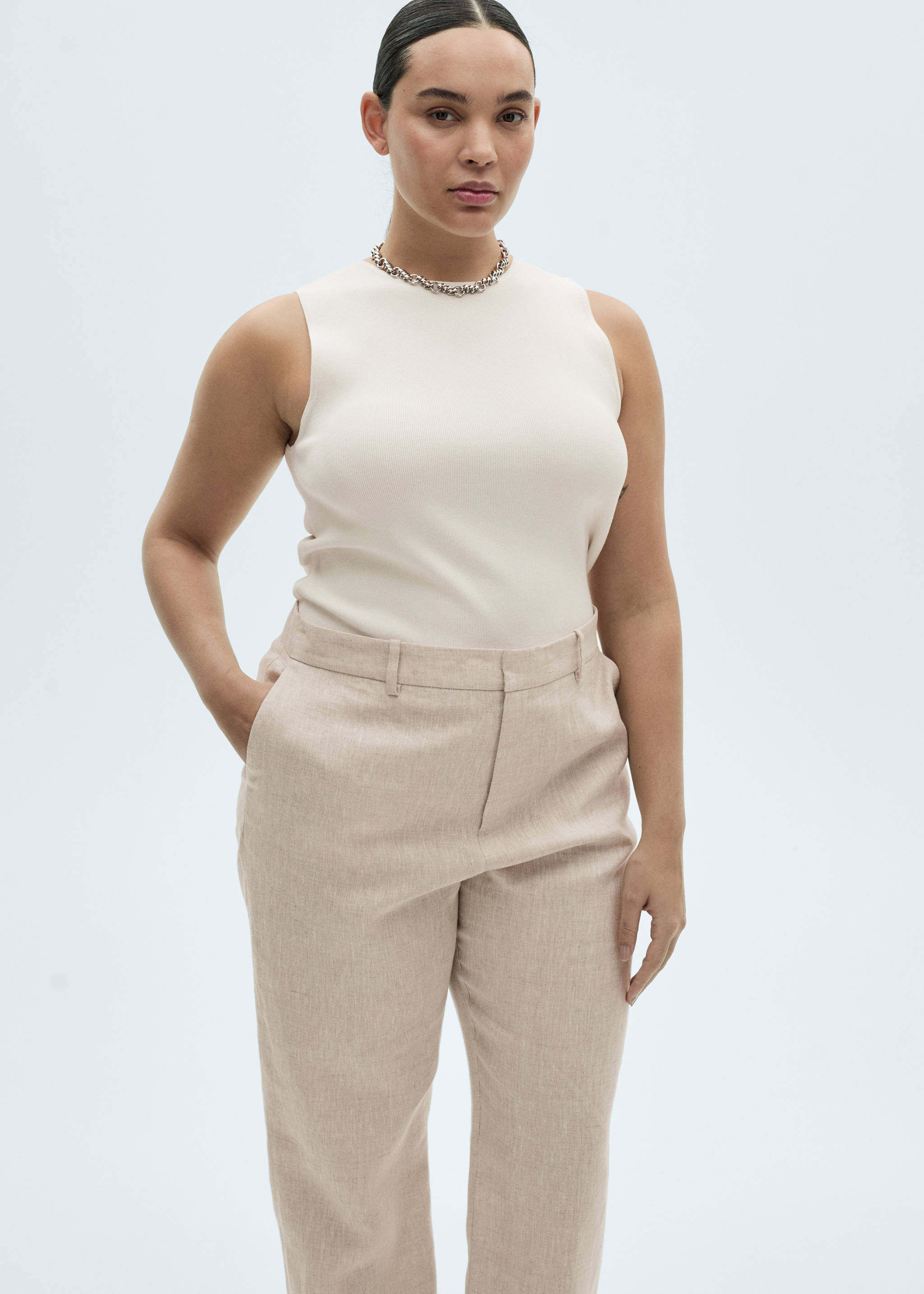 Linnen pantalon - Detail van het artikel 5