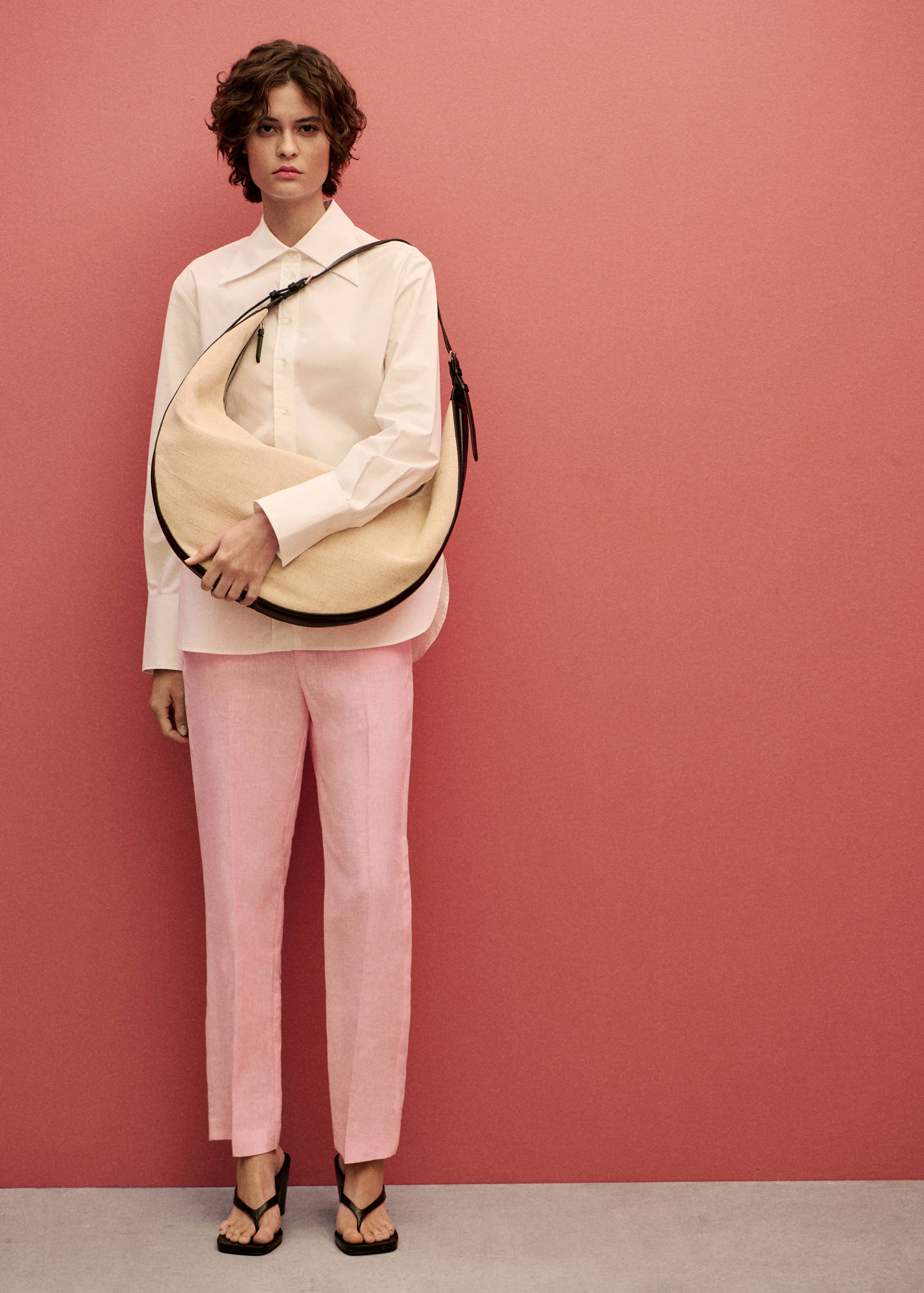 Linnen pantalon - Overzichtstekening