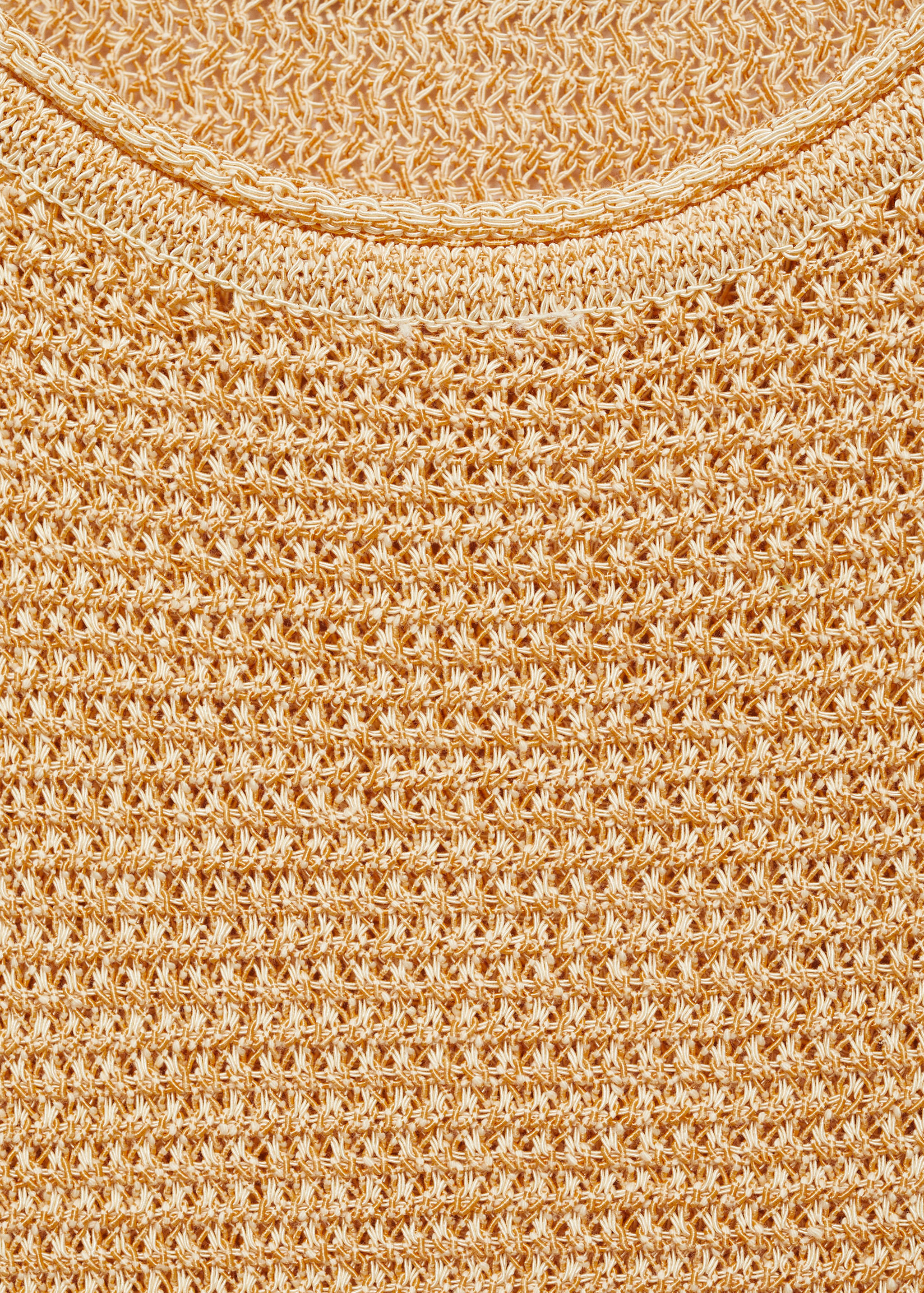 Kurzärmliger Grobstrickpullover - Detail des Artikels 8