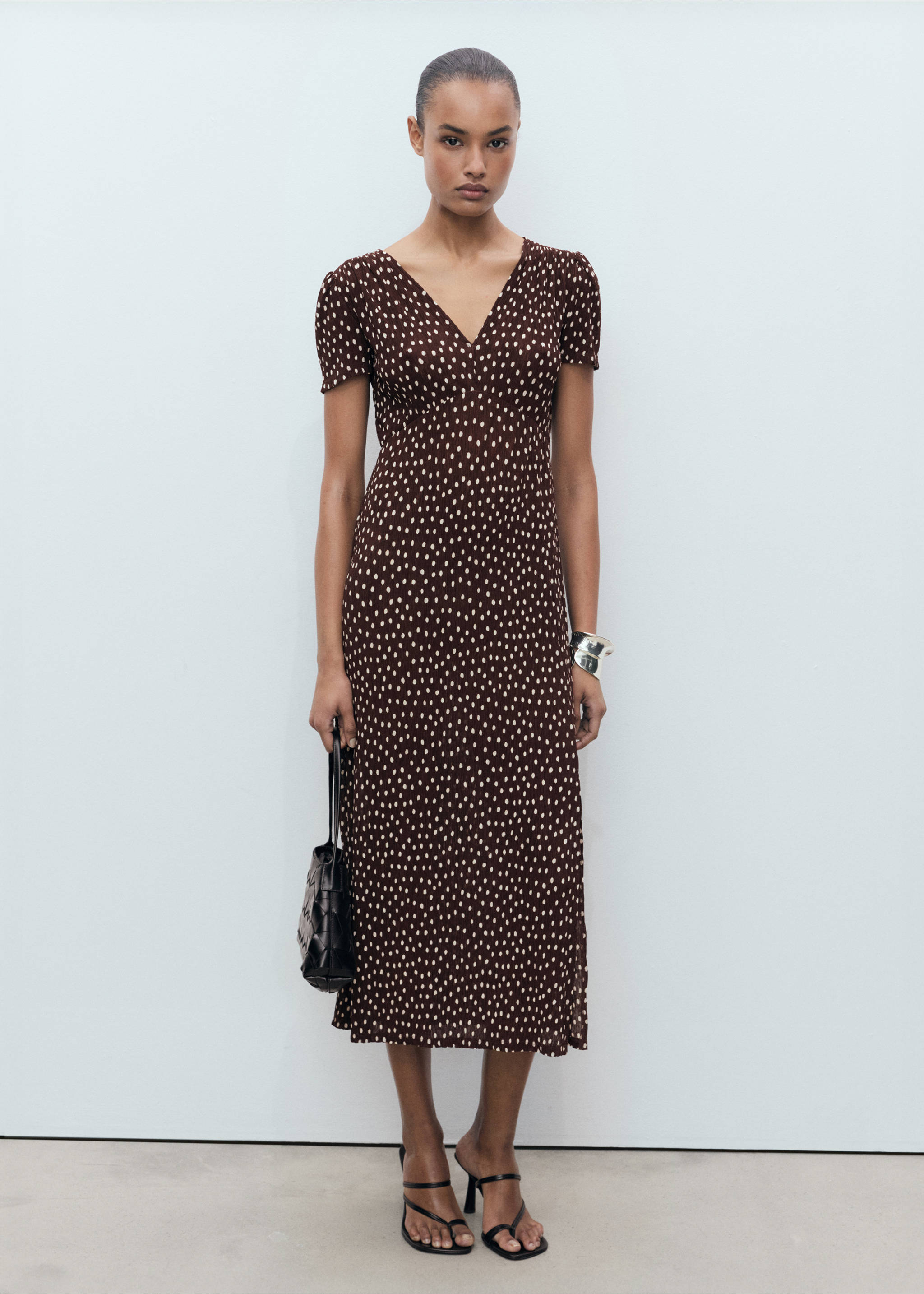 Printed midi-dress - General plane