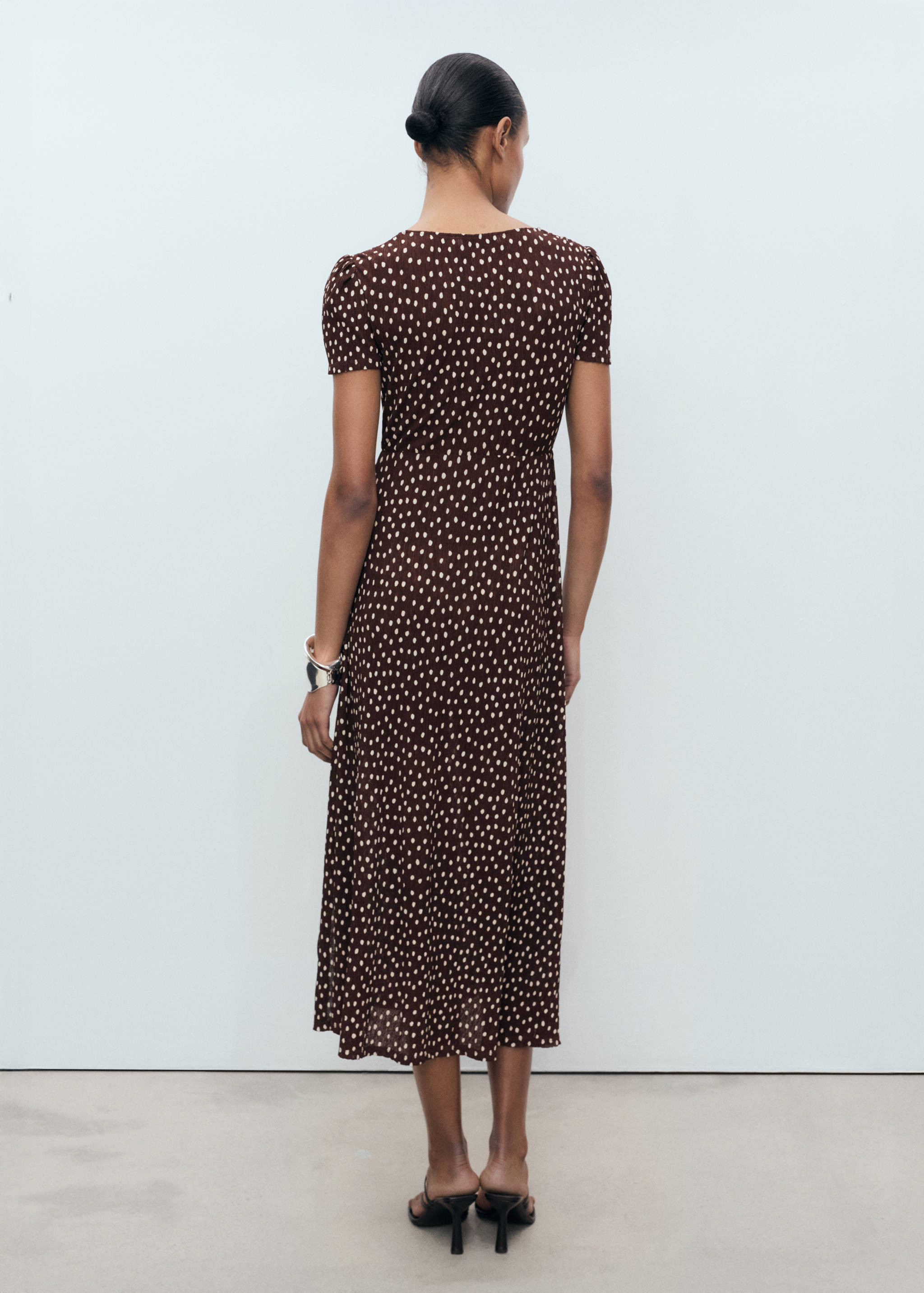 Printed midi-dress - Reverse of the article