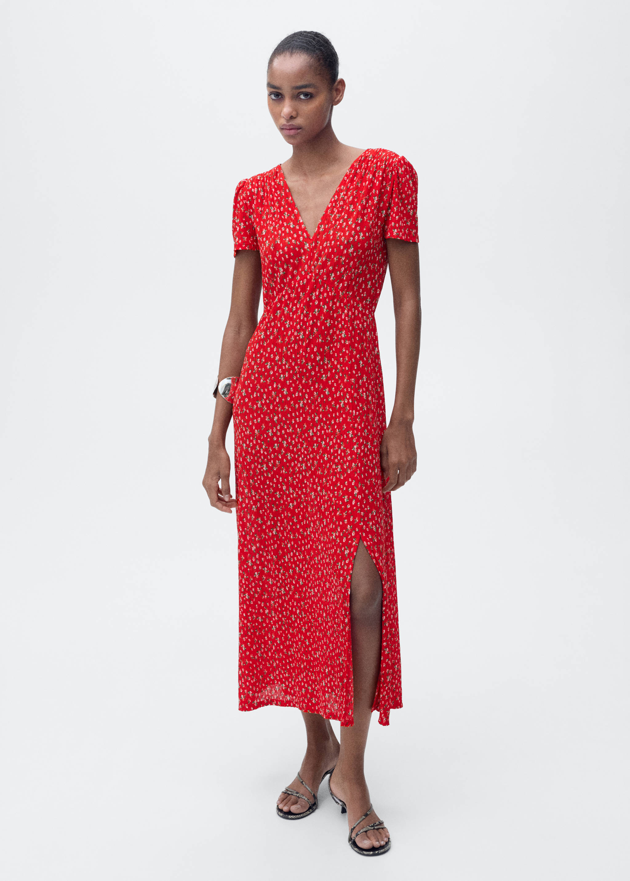 Printed midi-dress - General plane