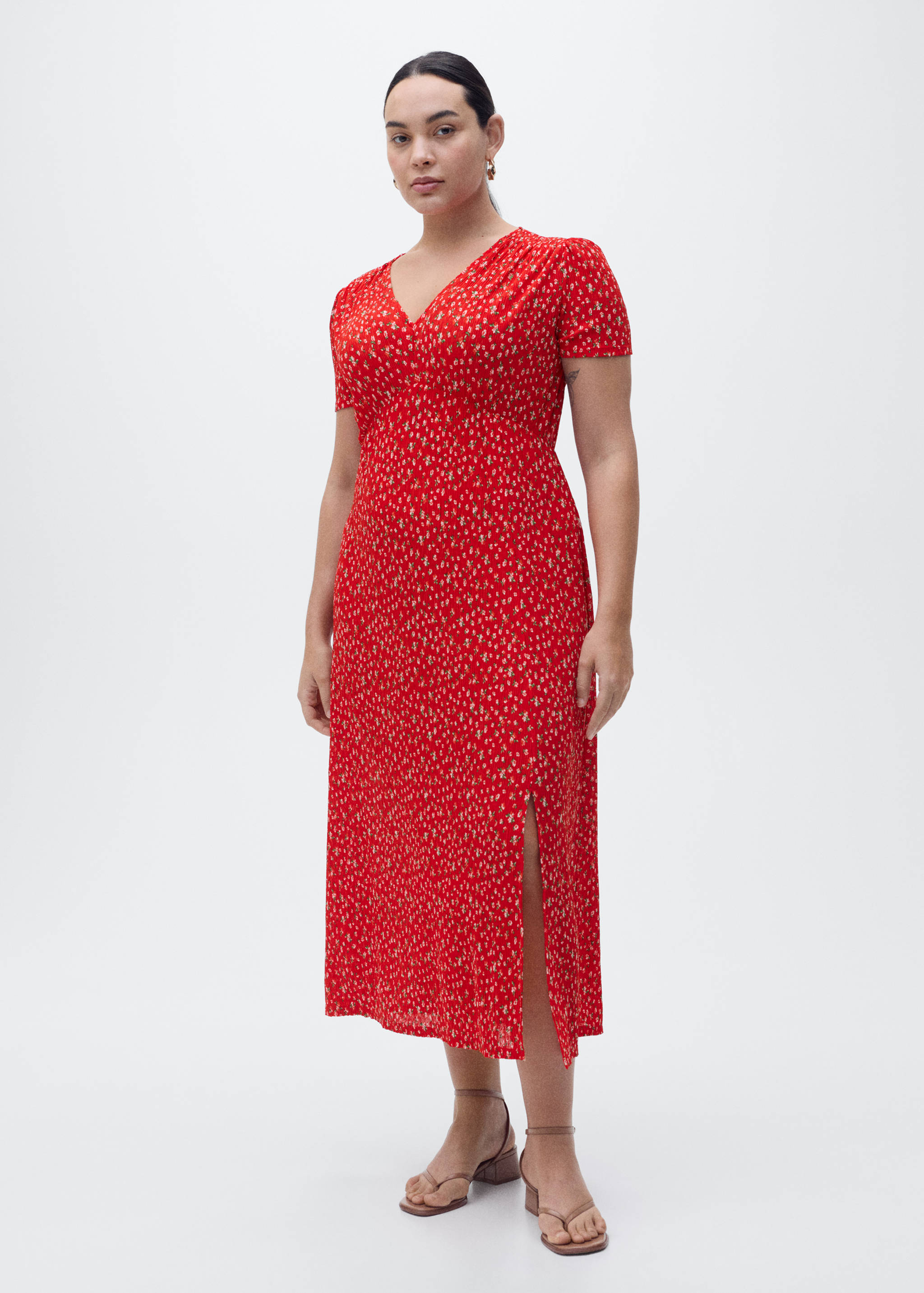 Printed midi-dress - Details of the article 3