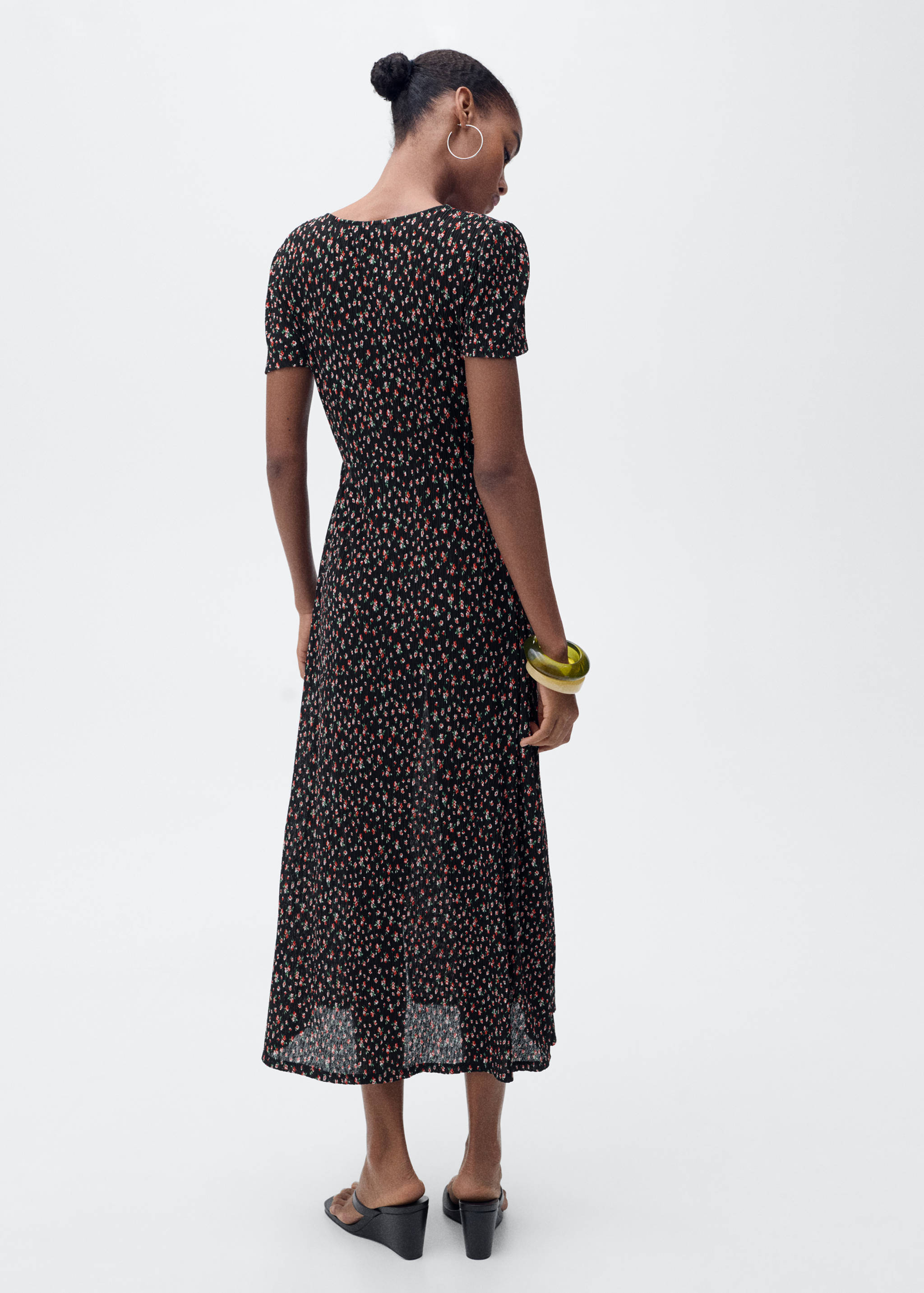 Printed midi-dress - Reverse of the article