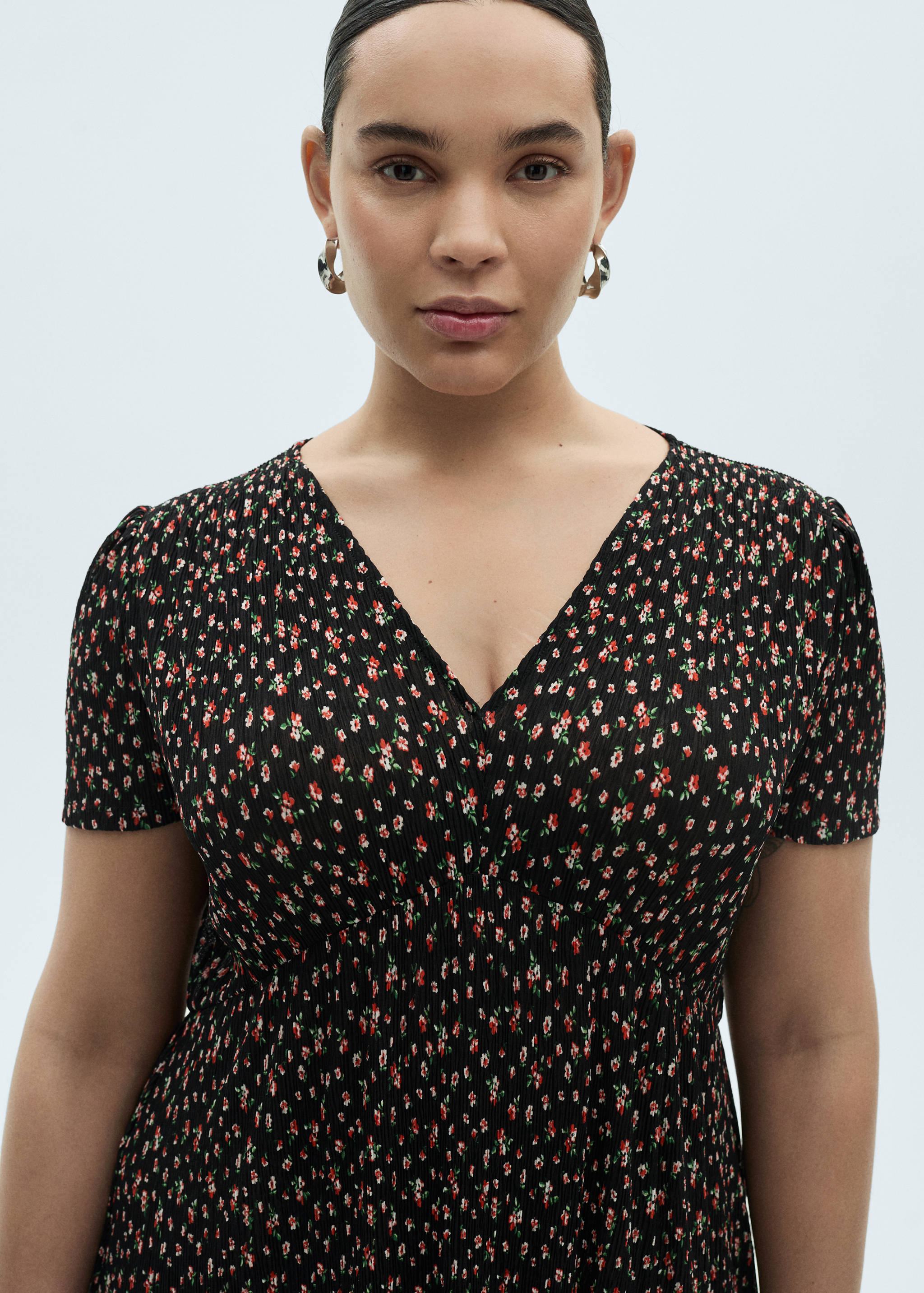 Printed midi-dress - Details of the article 5