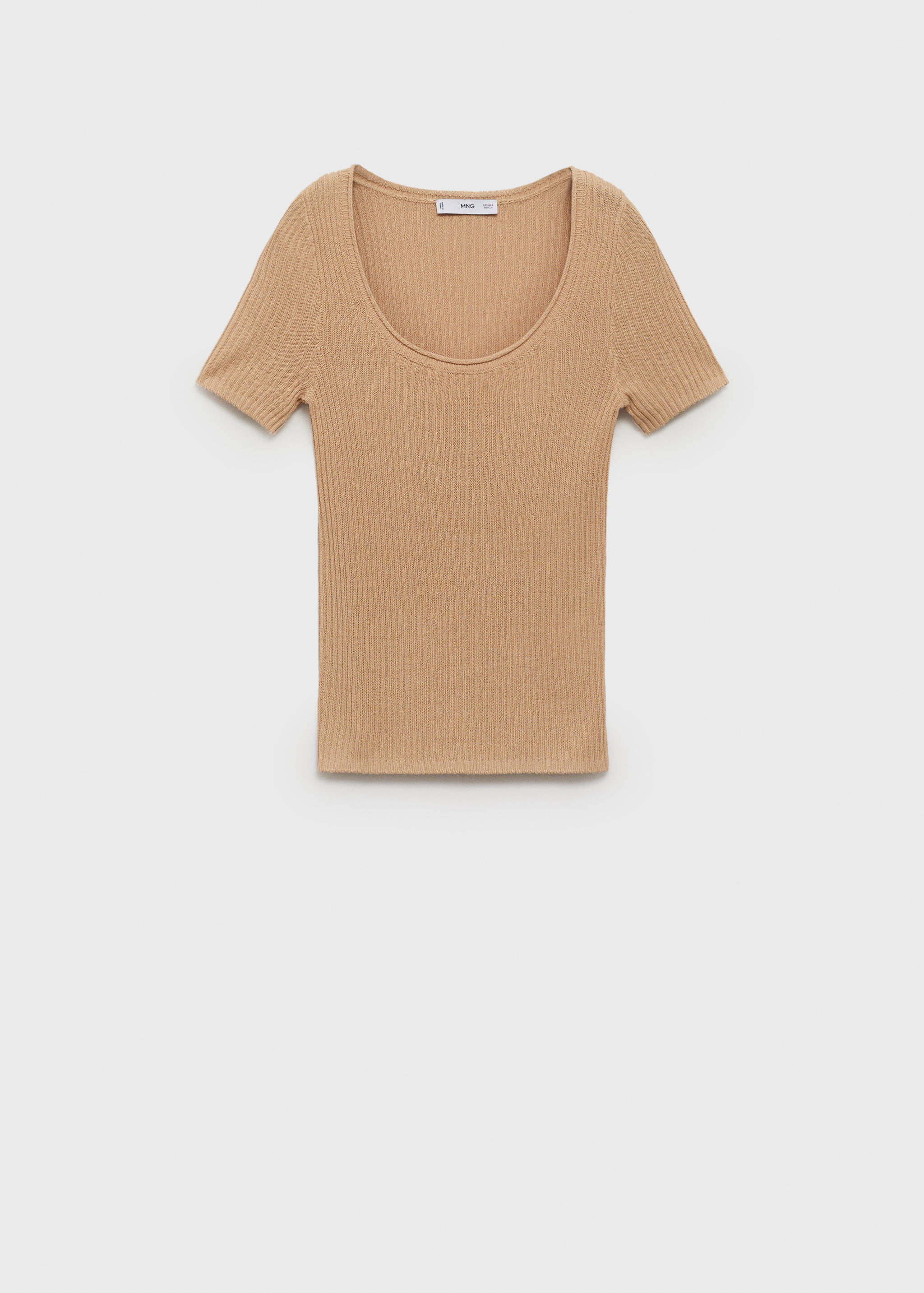 Linen-blend knitted sweater - Article without model