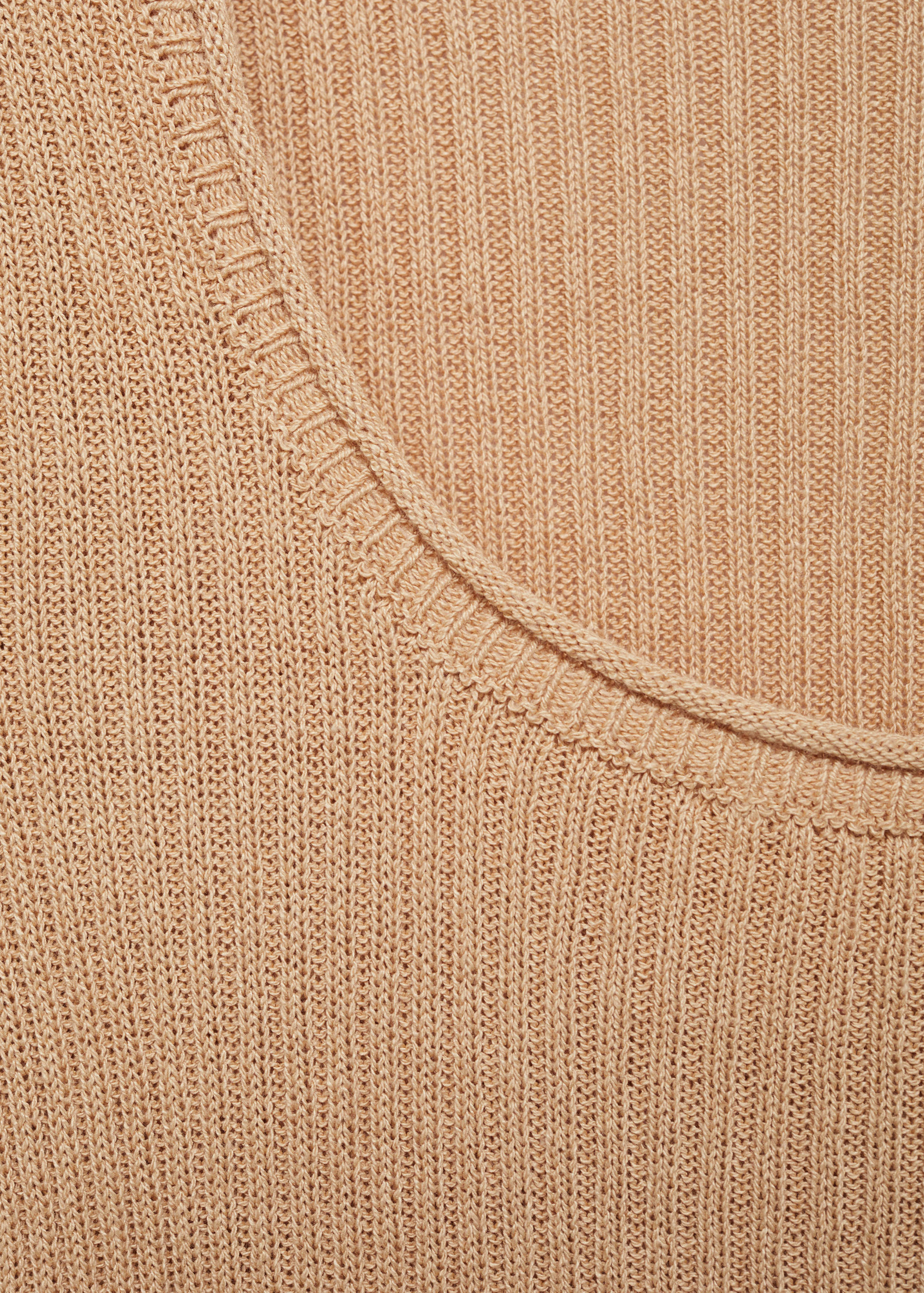 Linen-blend knitted sweater - Details of the article 8