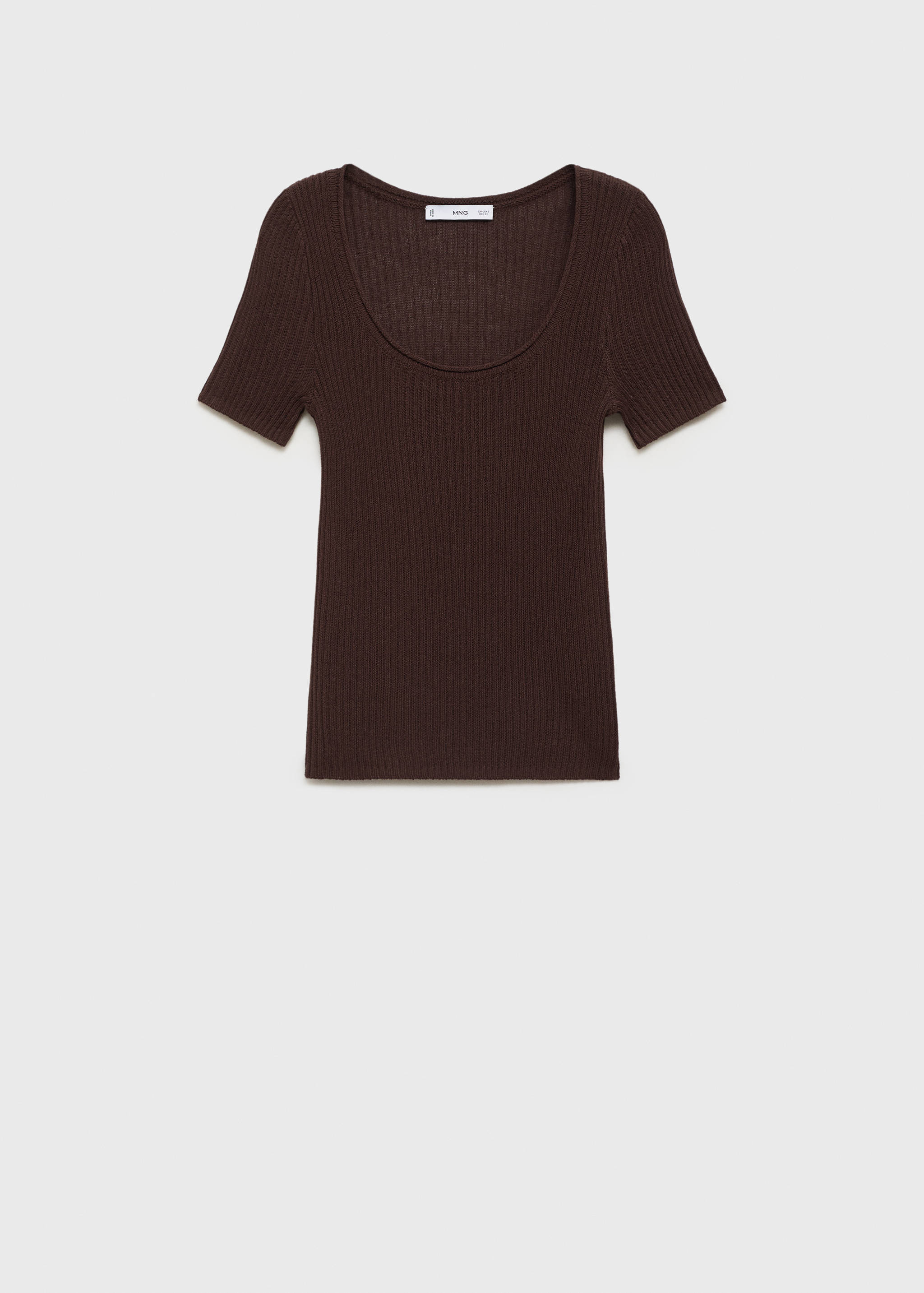 Linen-blend knitted sweater - Article without model