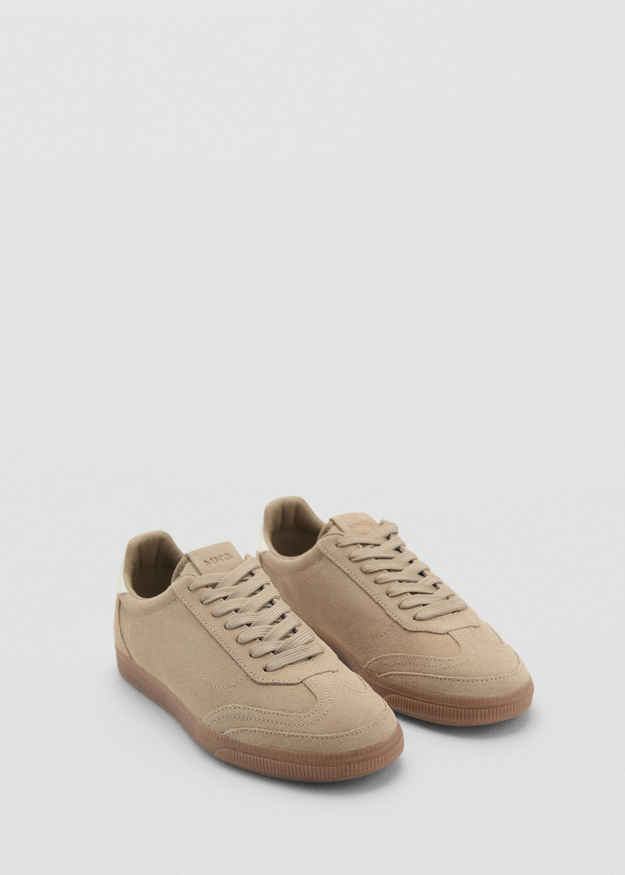 Suede trainers - Medium plane