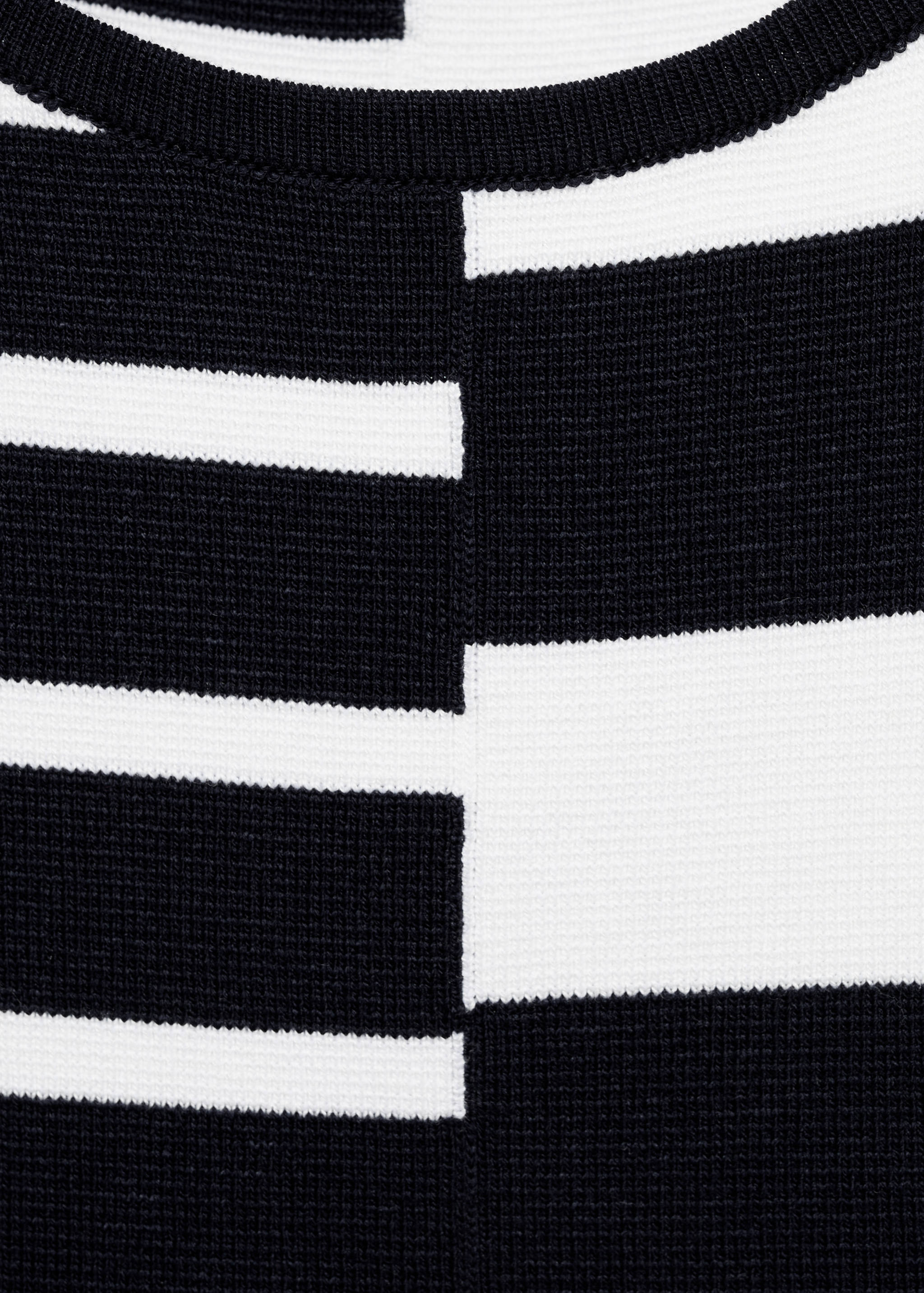 Vestido punto rayas combinadas - Detalle del artículo 8