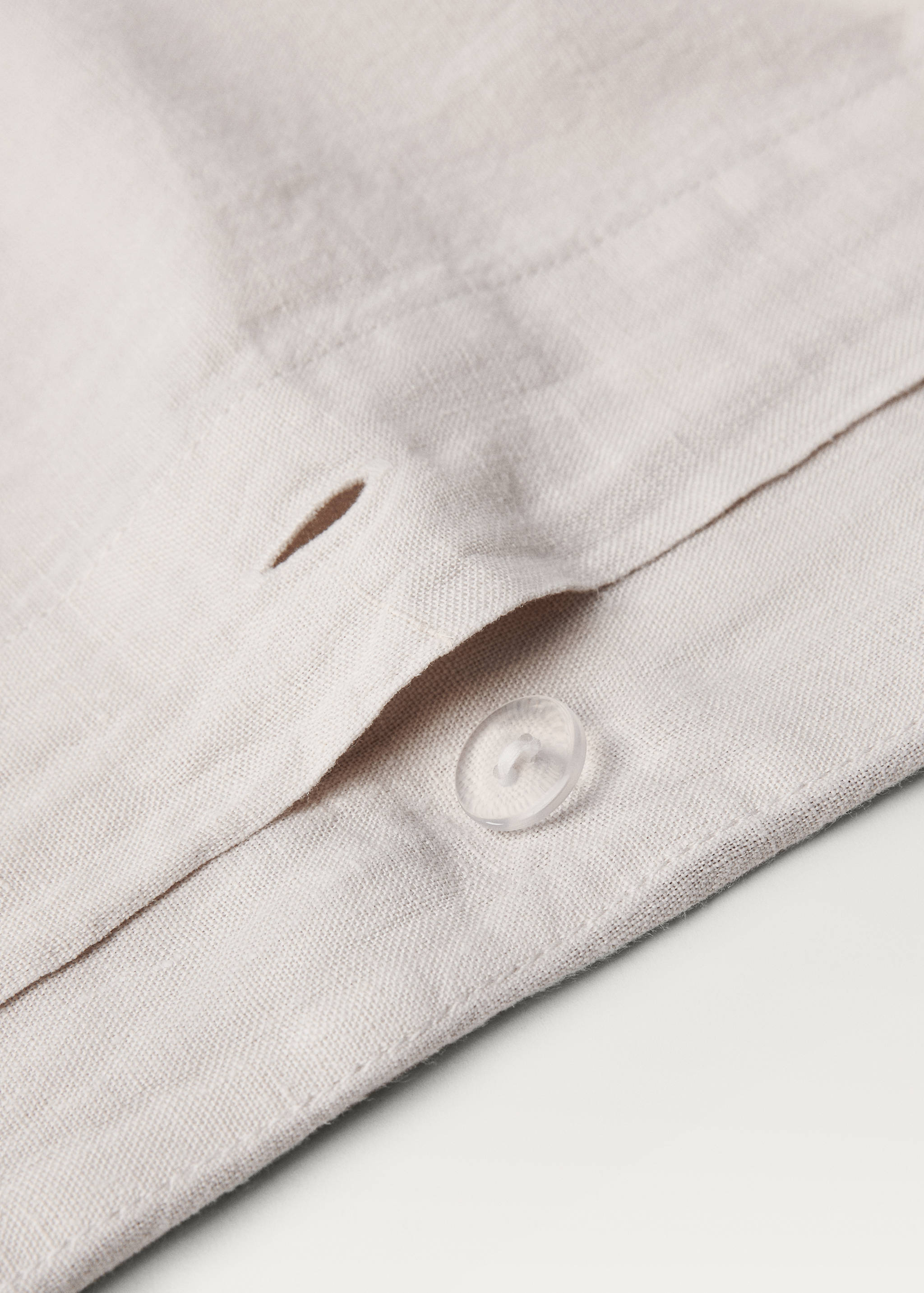 Washed linen duvet cover for 90 cm bed - Details of the article 1