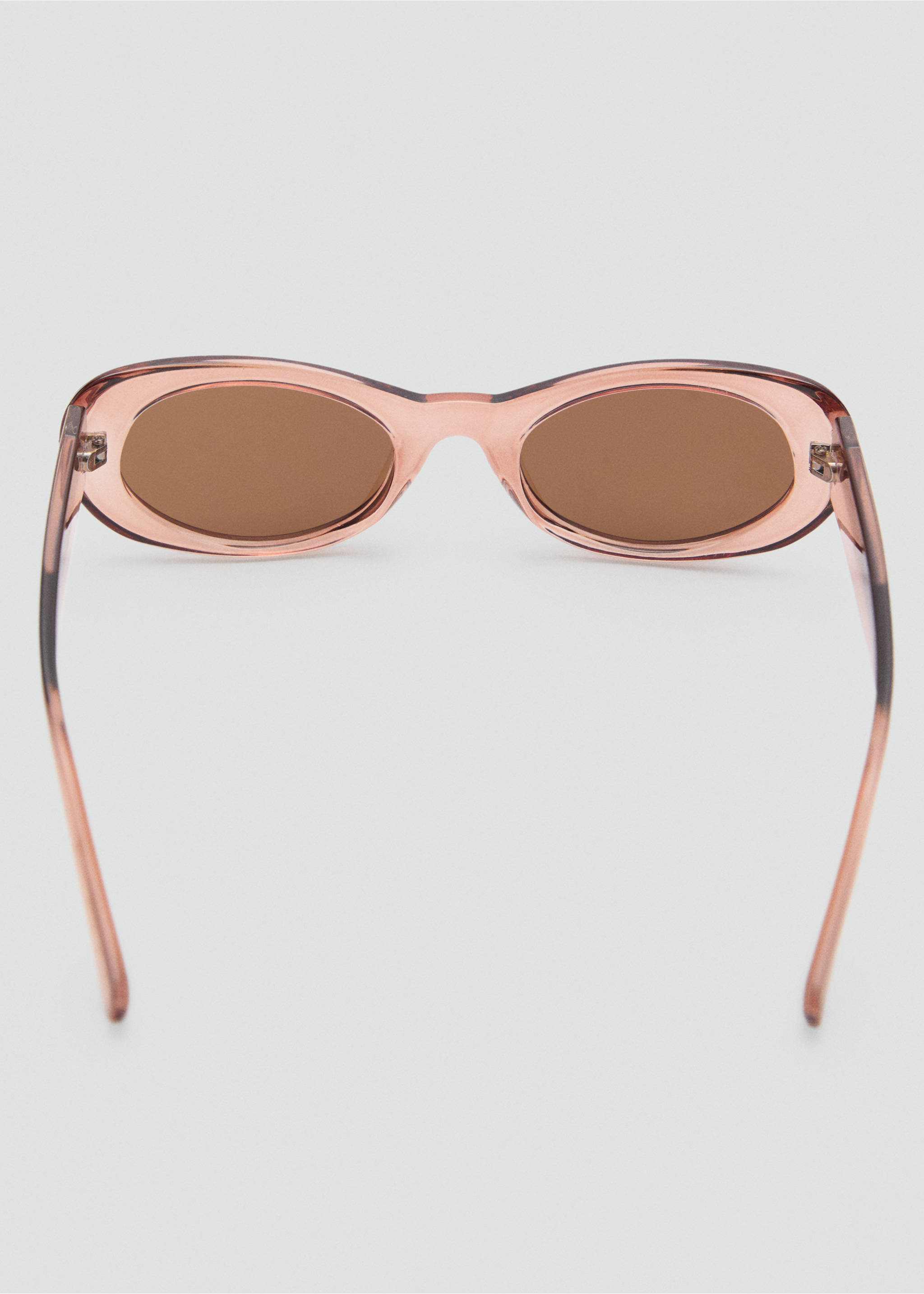 Gafas de sol montura ovalada - Detalle del artículo 1, Melocotón. Ref: 87087669-00.