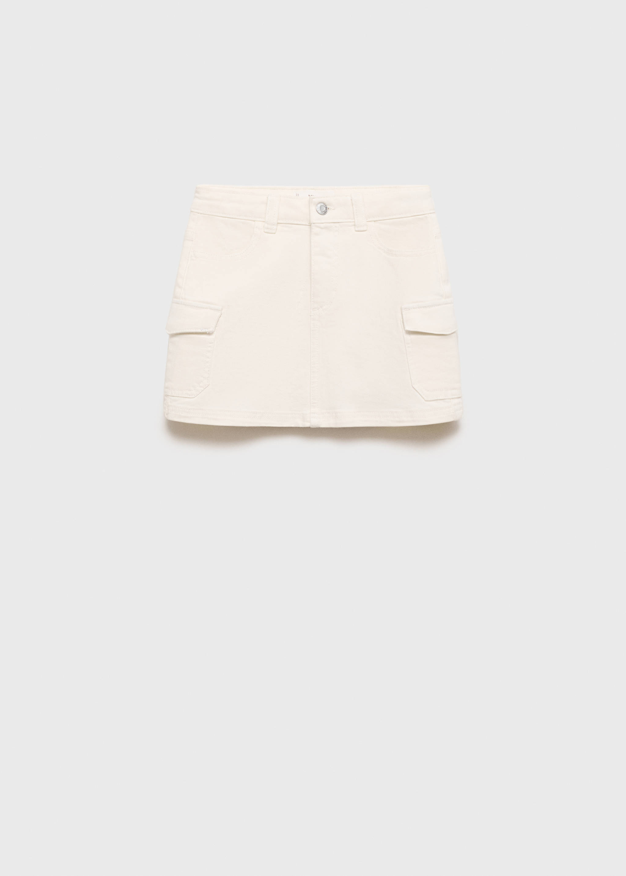 Jupe cargo denim - Article sans modèle