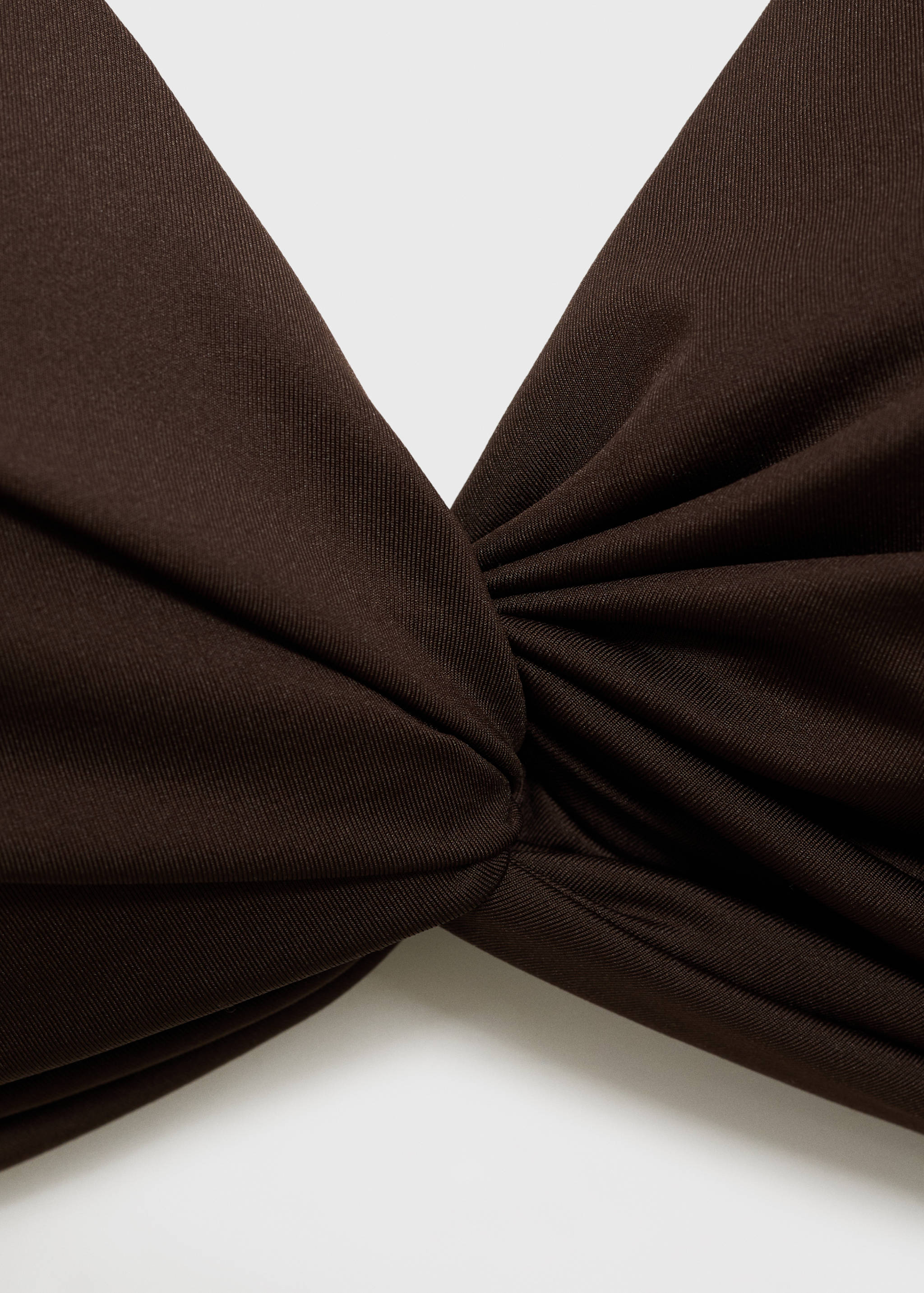 Draped bikini top - Details of the article 8