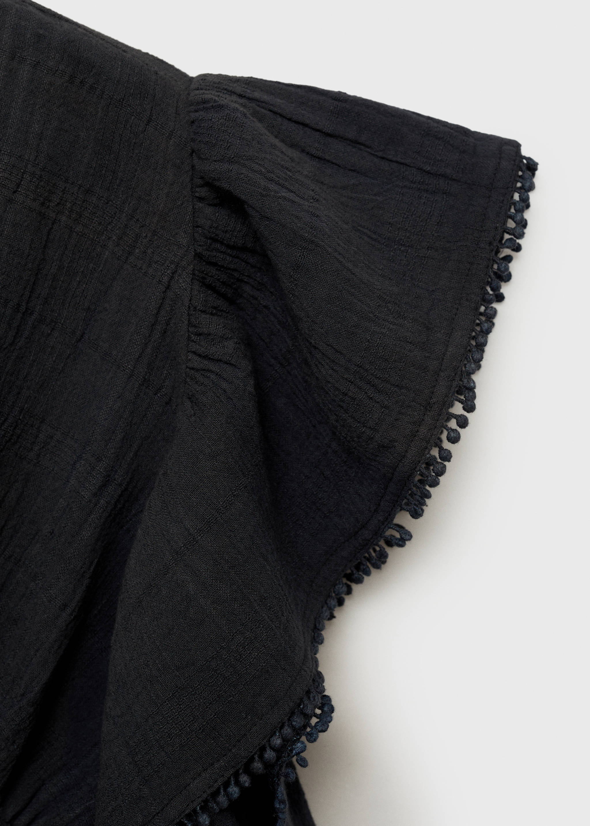 Crop-Bluse mit Rüschen - Detail des Artikels 0