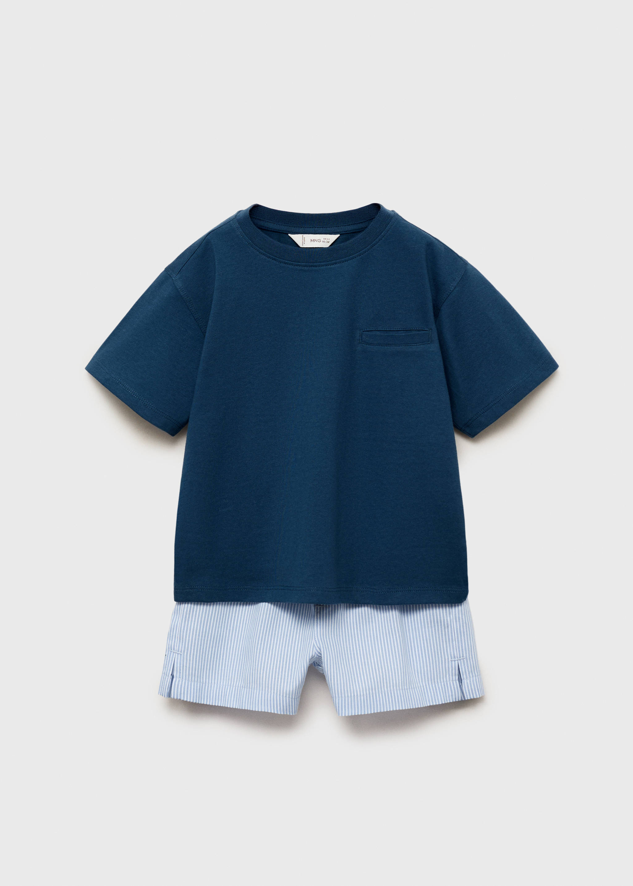 Striped short pyjamas - Article without model