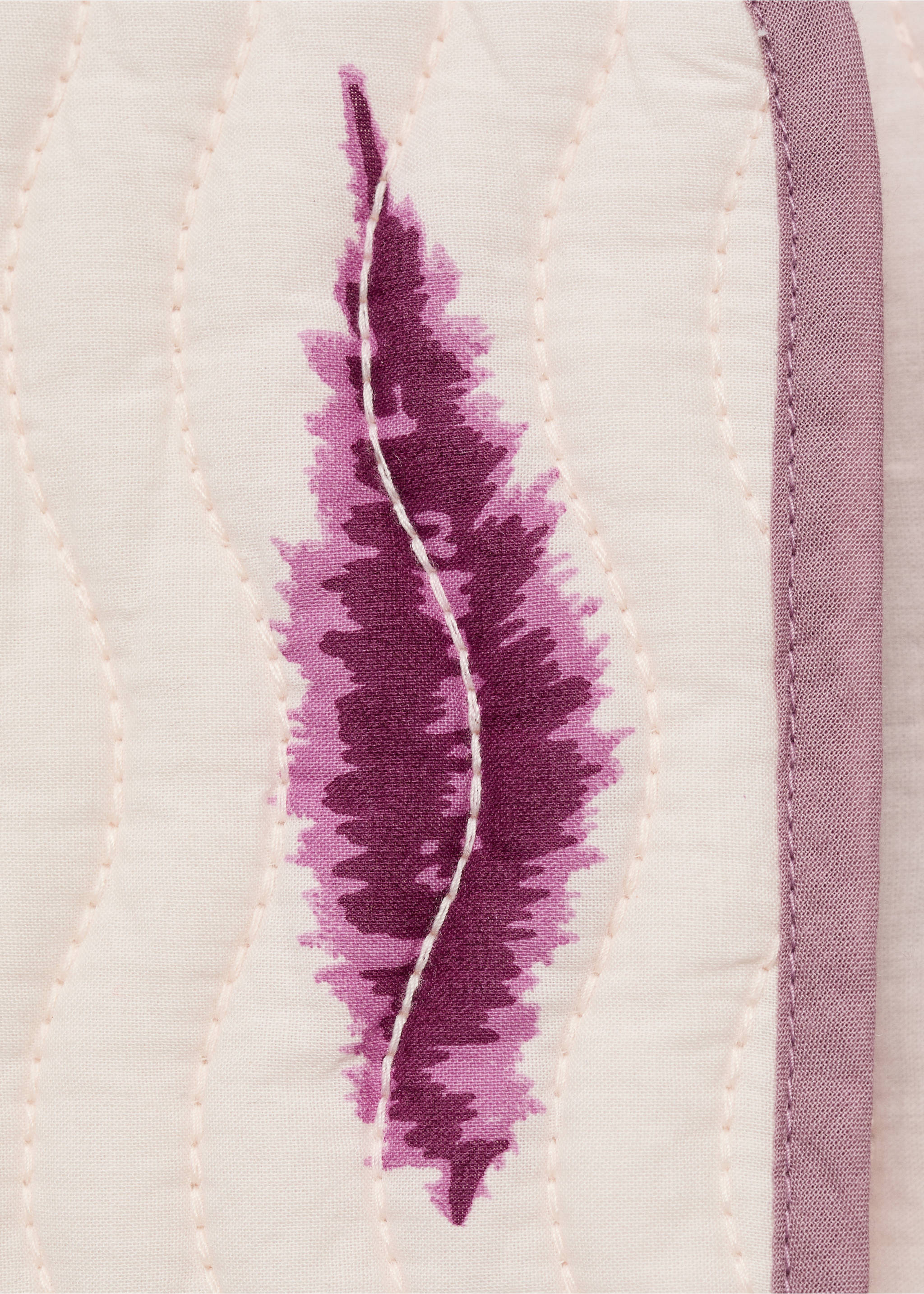Chaleco acolchado estampado - Detalle del artículo 0, Rosa. Ref: 87087696-00.