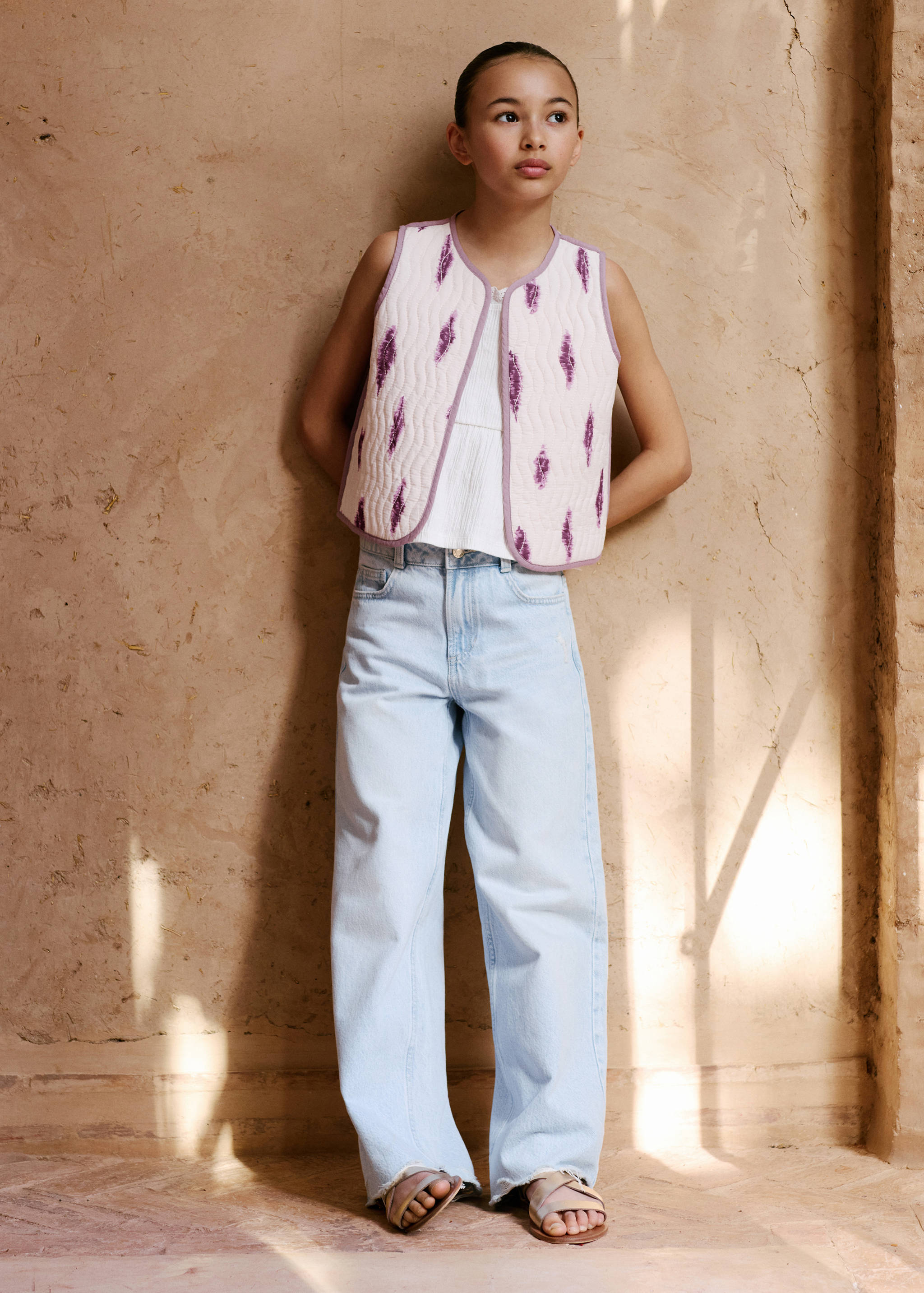 Chaleco acolchado estampado - Detalle del artículo 5